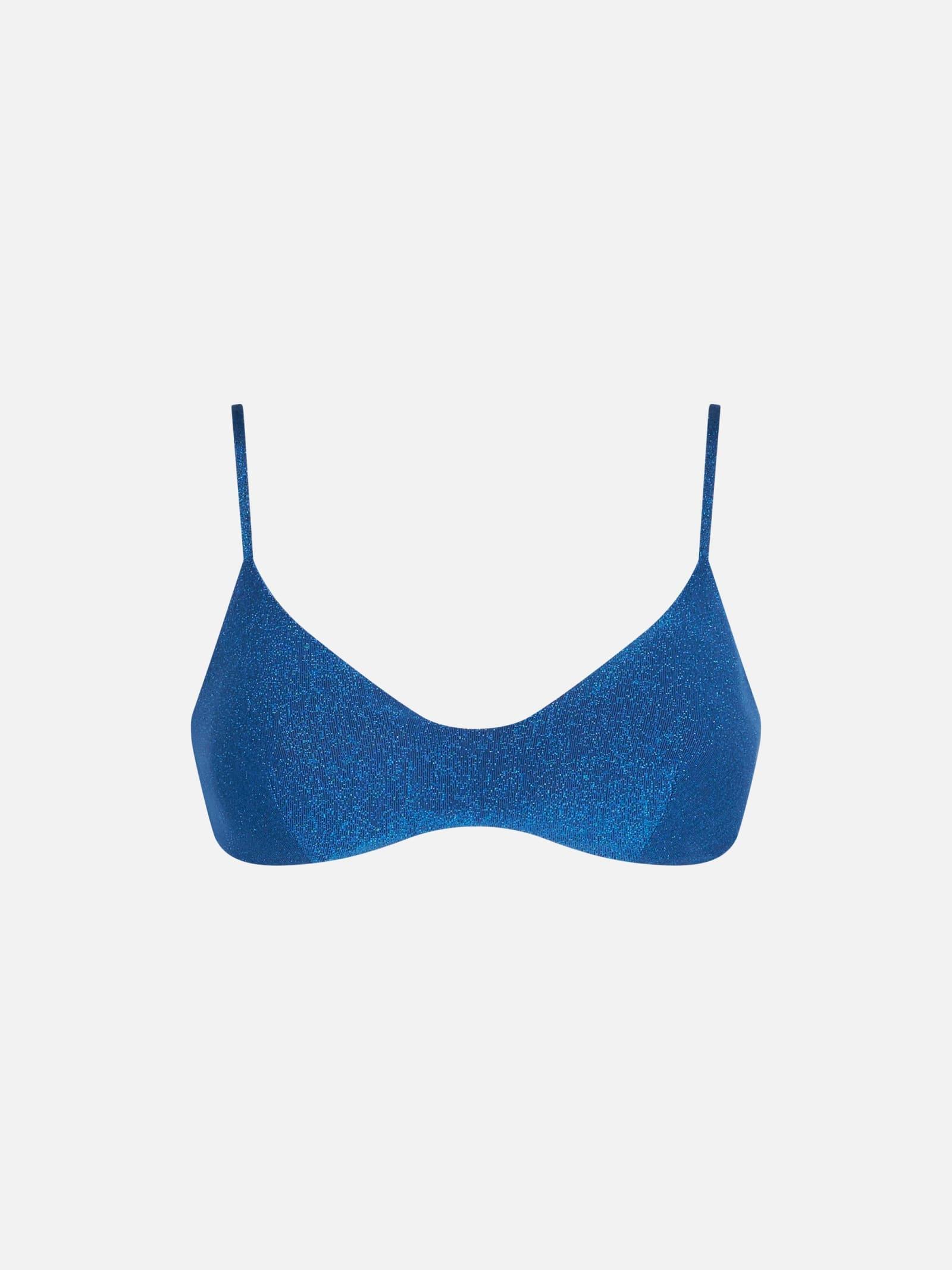 mc2 saint barth bluette lurex top bralette