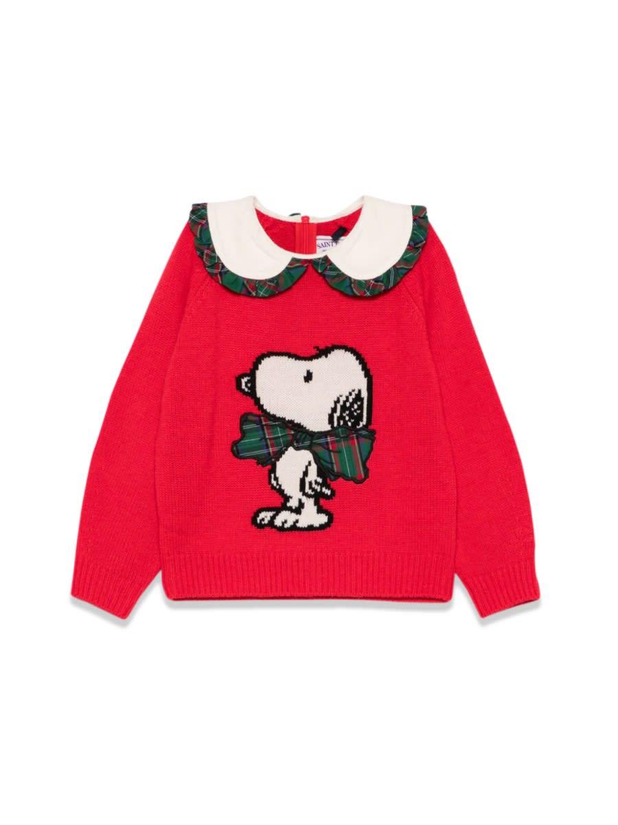 mc2 saint barth collar sweater with baloon cuff