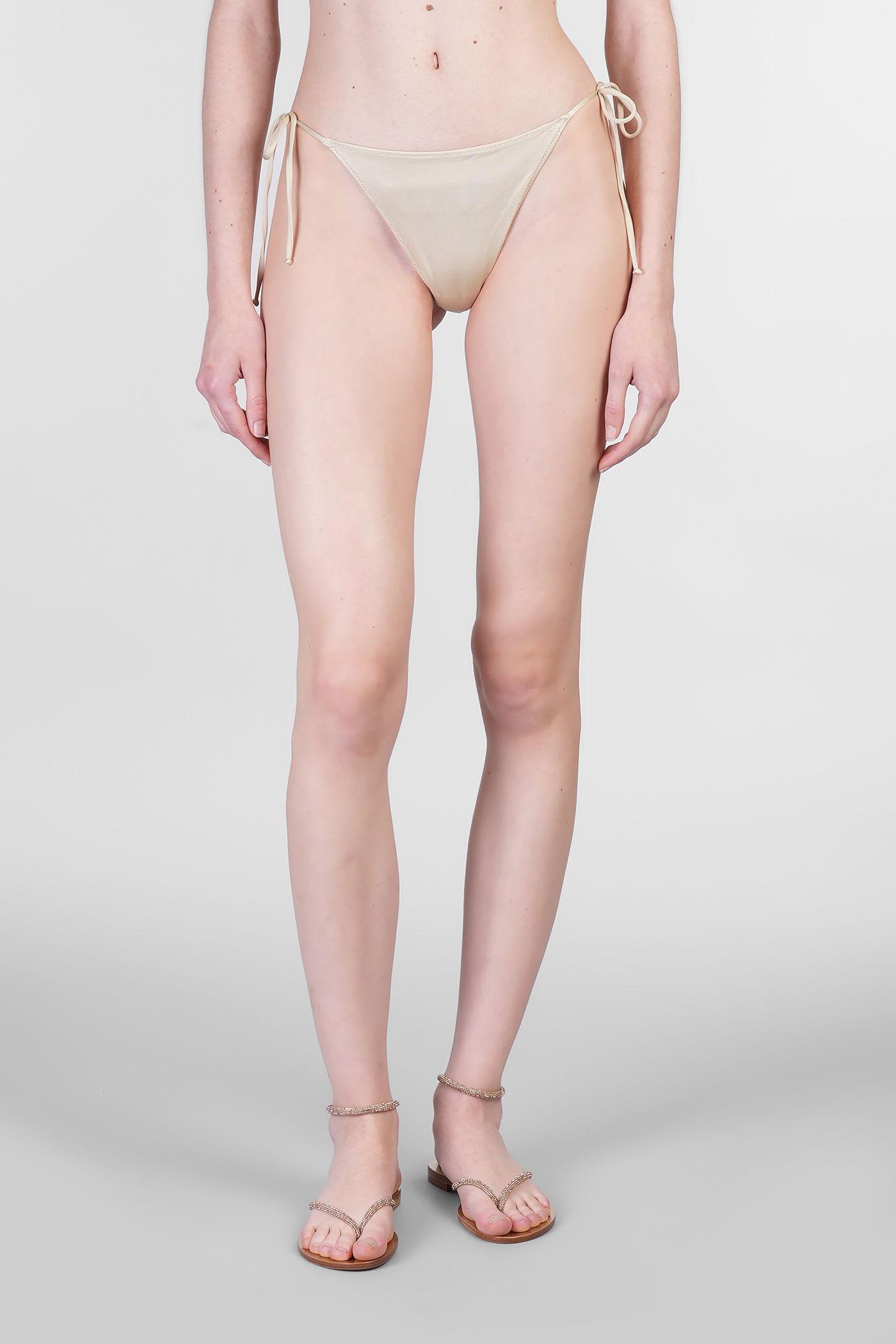 mc2 saint barth marielle beachwear in beige polyamide