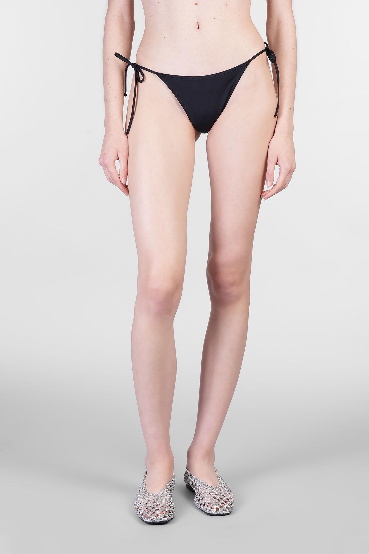 mc2 saint barth marielle beachwear in black polyamide