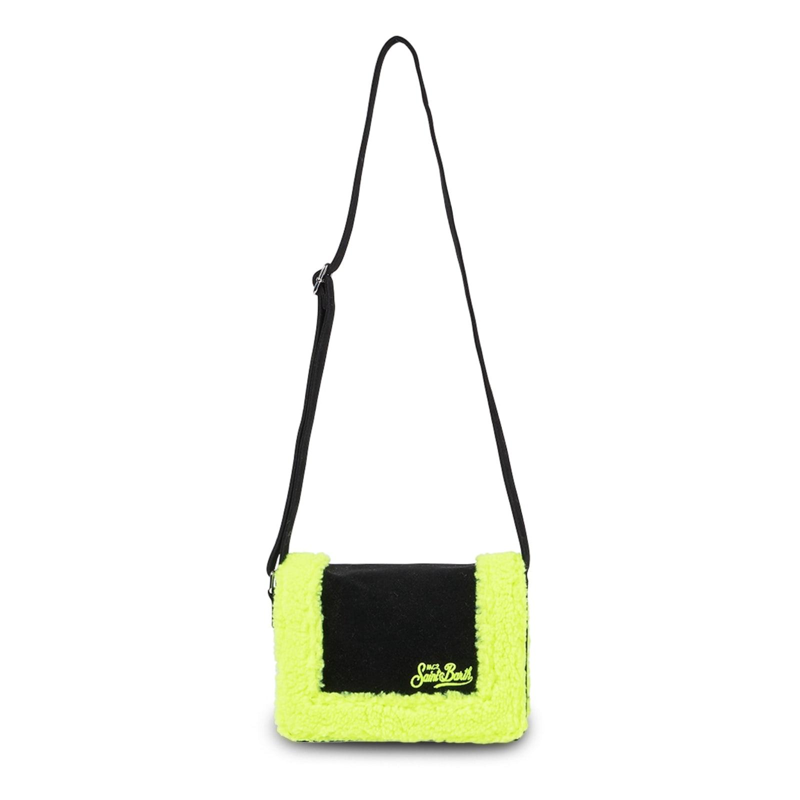 mc2 saint barth shearly black crossbody bag
