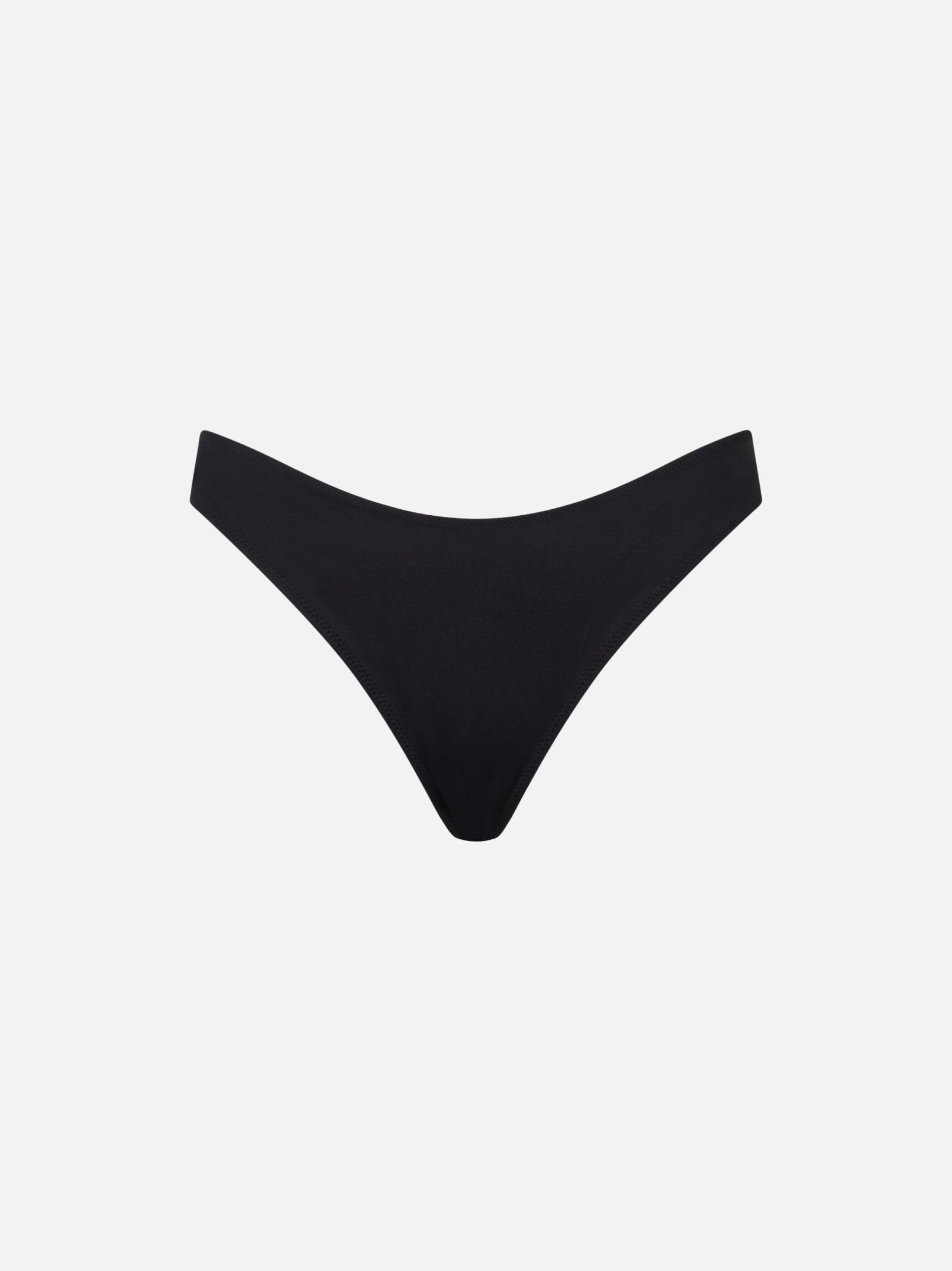 mc2 saint barth woman black swim briefs