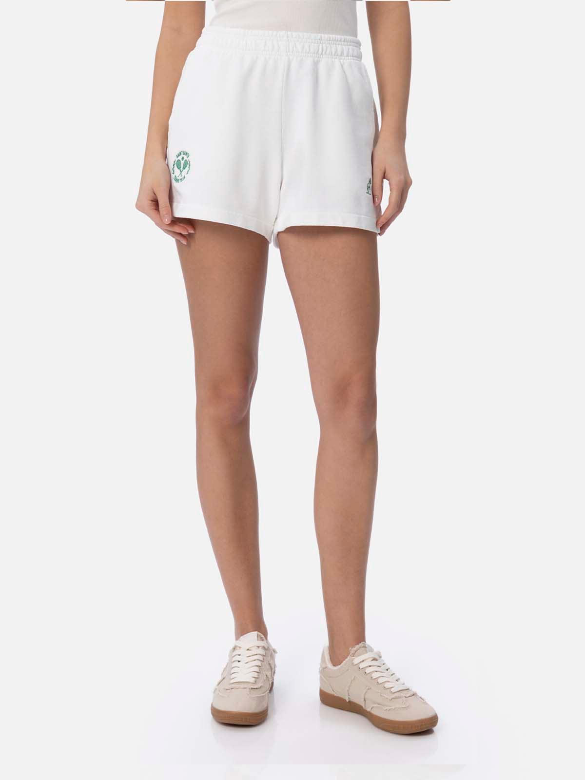 mc2 saint barth woman cotton pull up shorts cate australian brand special edition