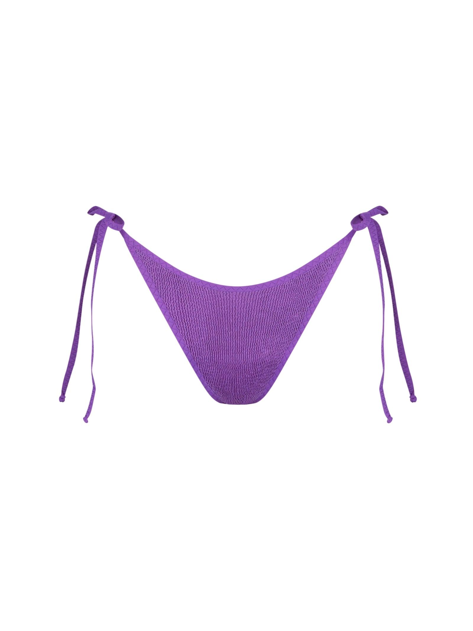 mc2 saint barth woman crinkle cheeky swim briefs