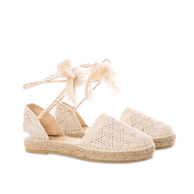 mc2 saint barth woman crochet espadrillas