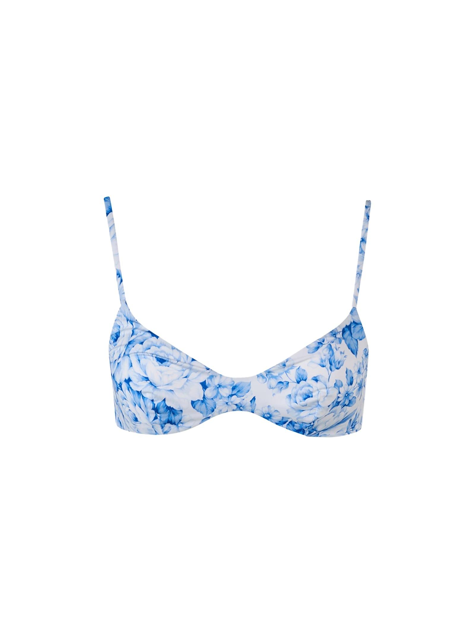 mc2 saint barth woman flower scoop bralette beach top may