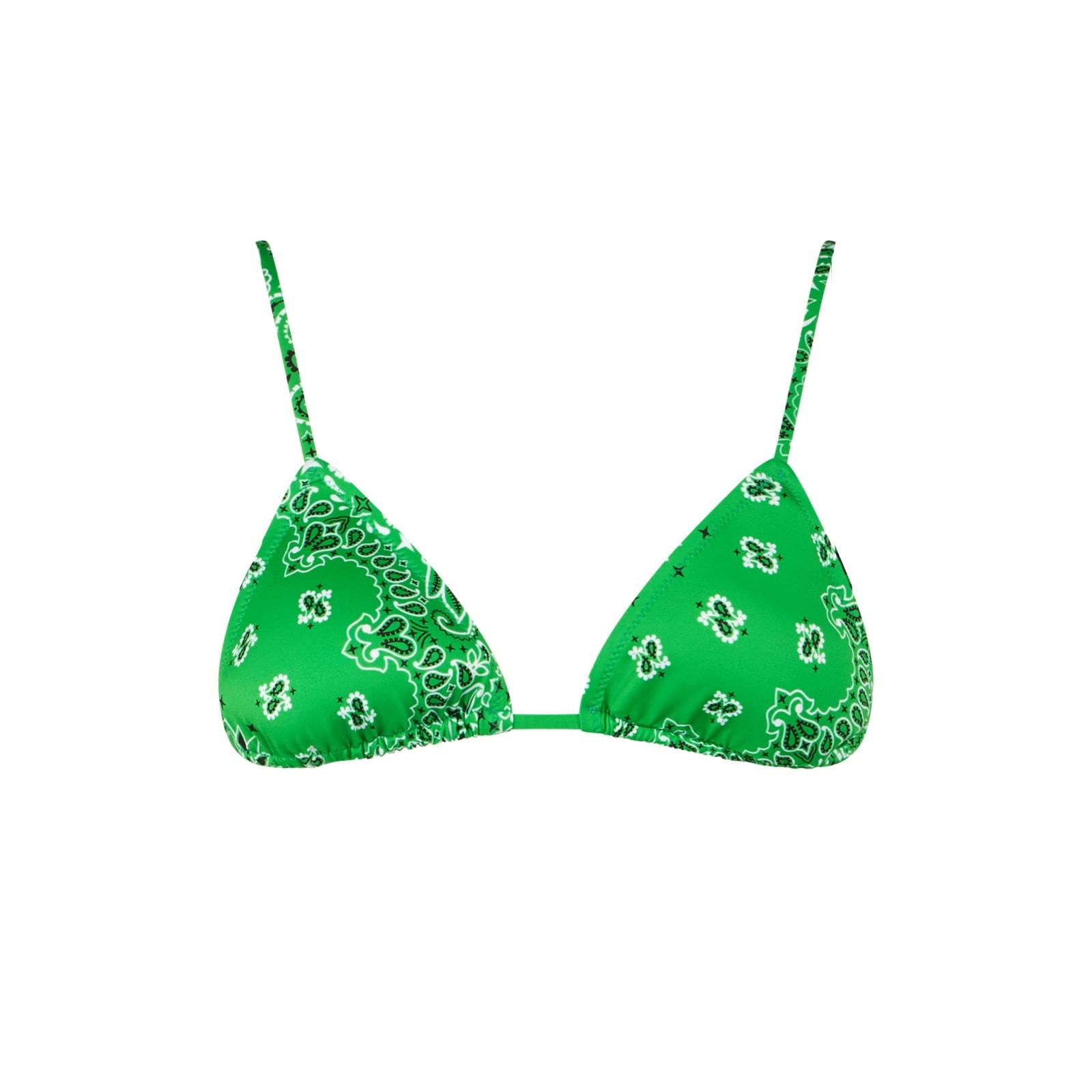 mc2 saint barth woman green triangle top