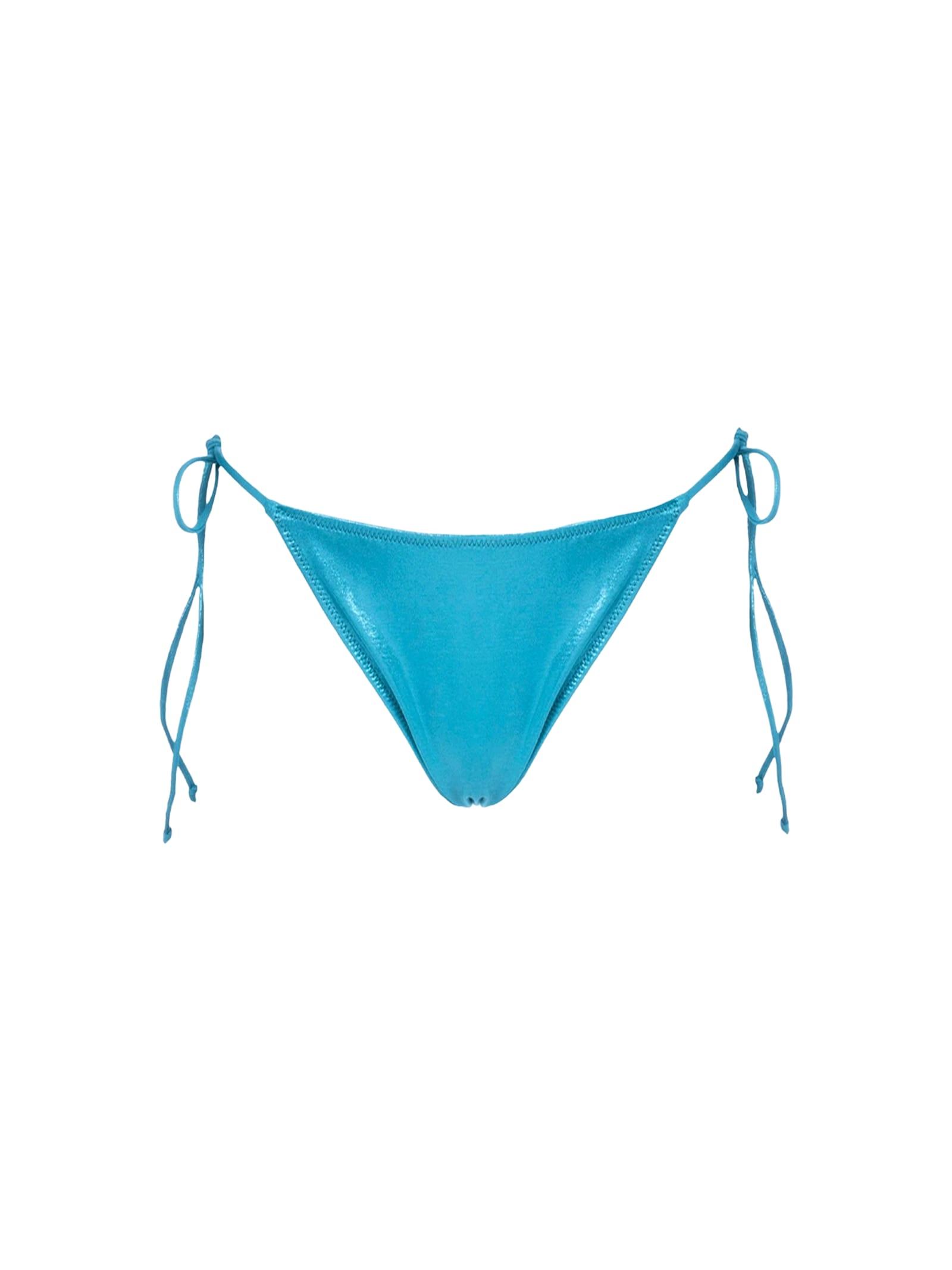 mc2 saint barth woman lamina teal classic swim briefs marielle