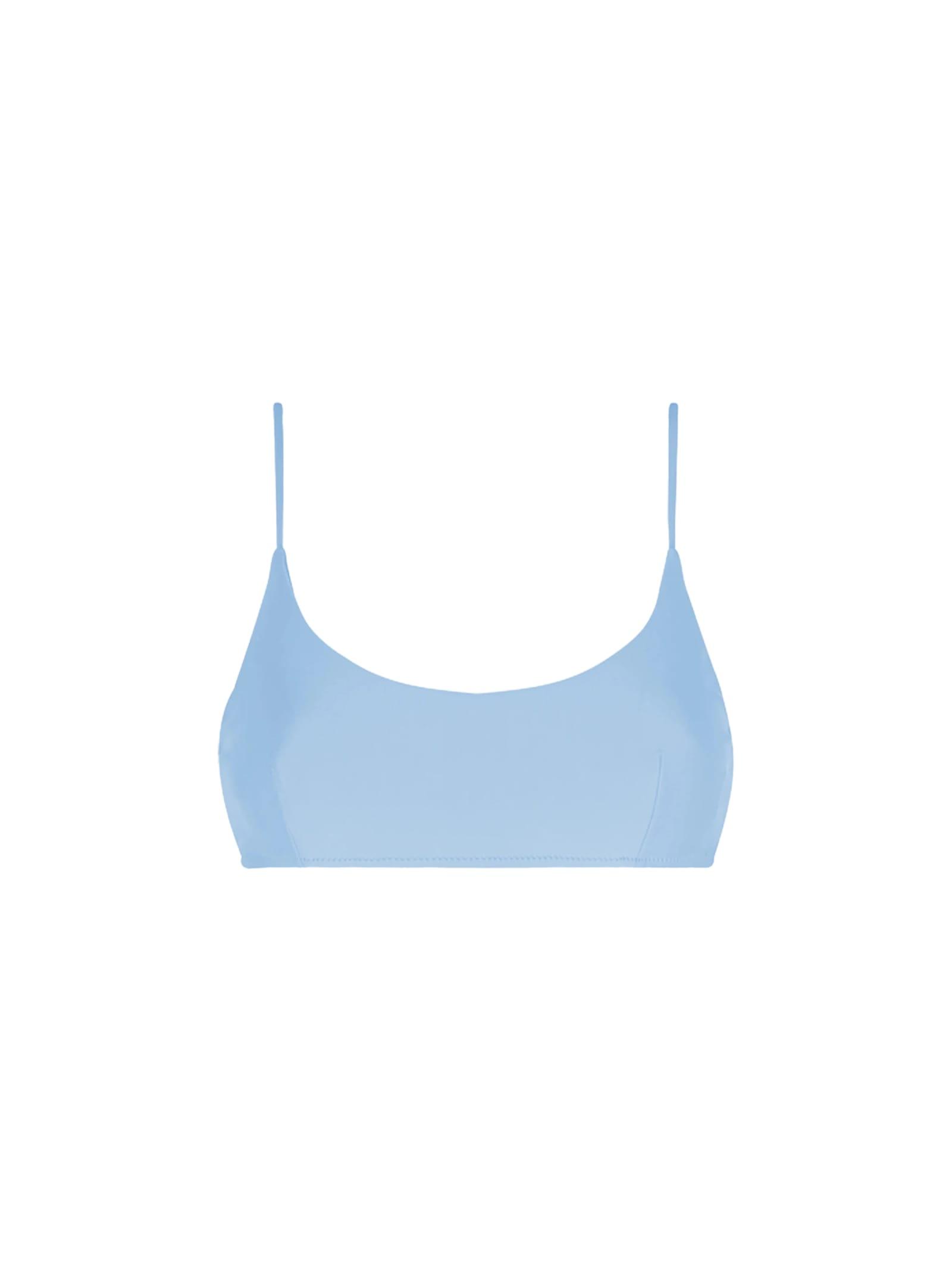 mc2 saint barth woman light blue bralette beach top judy
