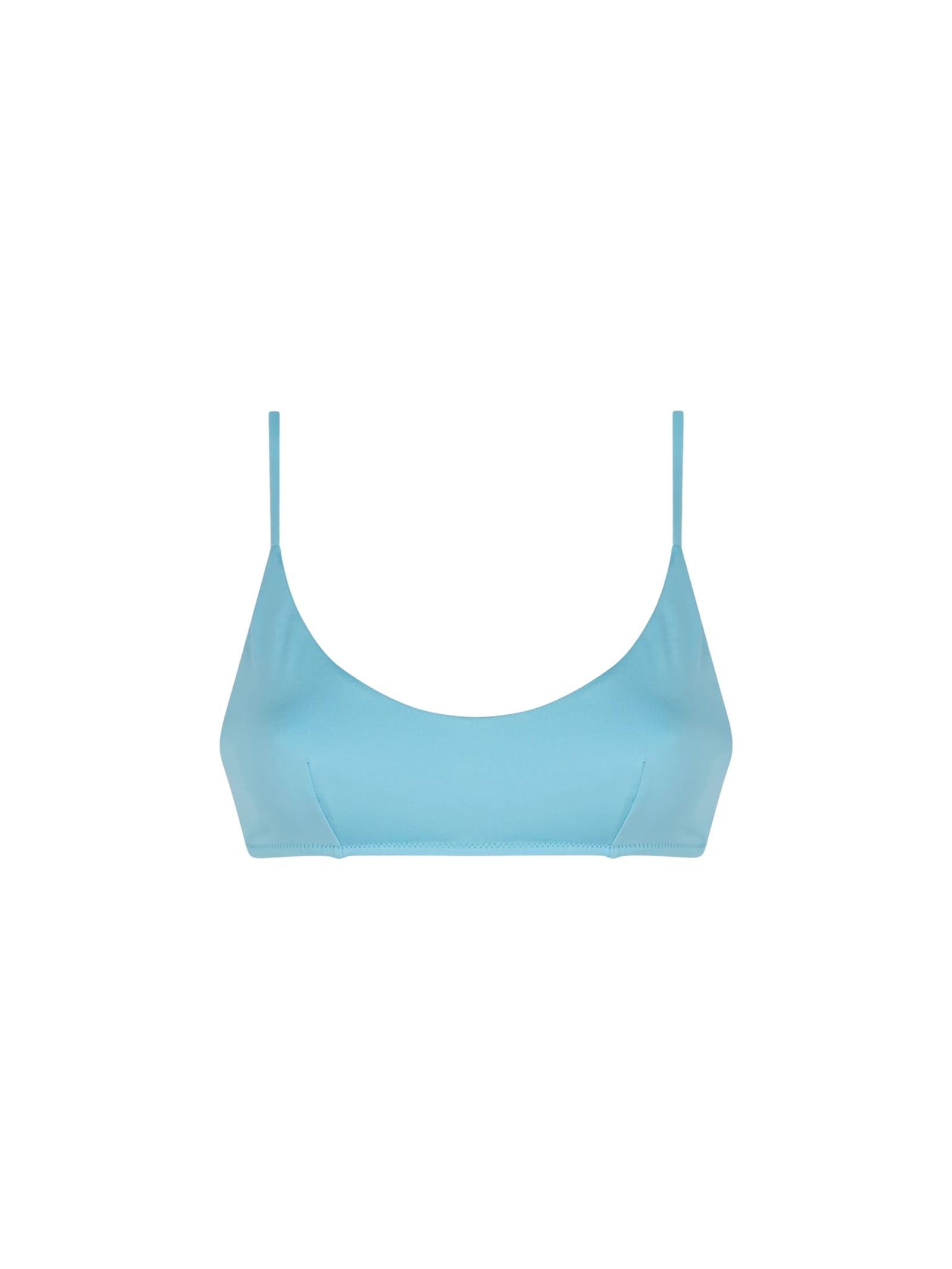 mc2 saint barth woman light blue bralette swimsuit