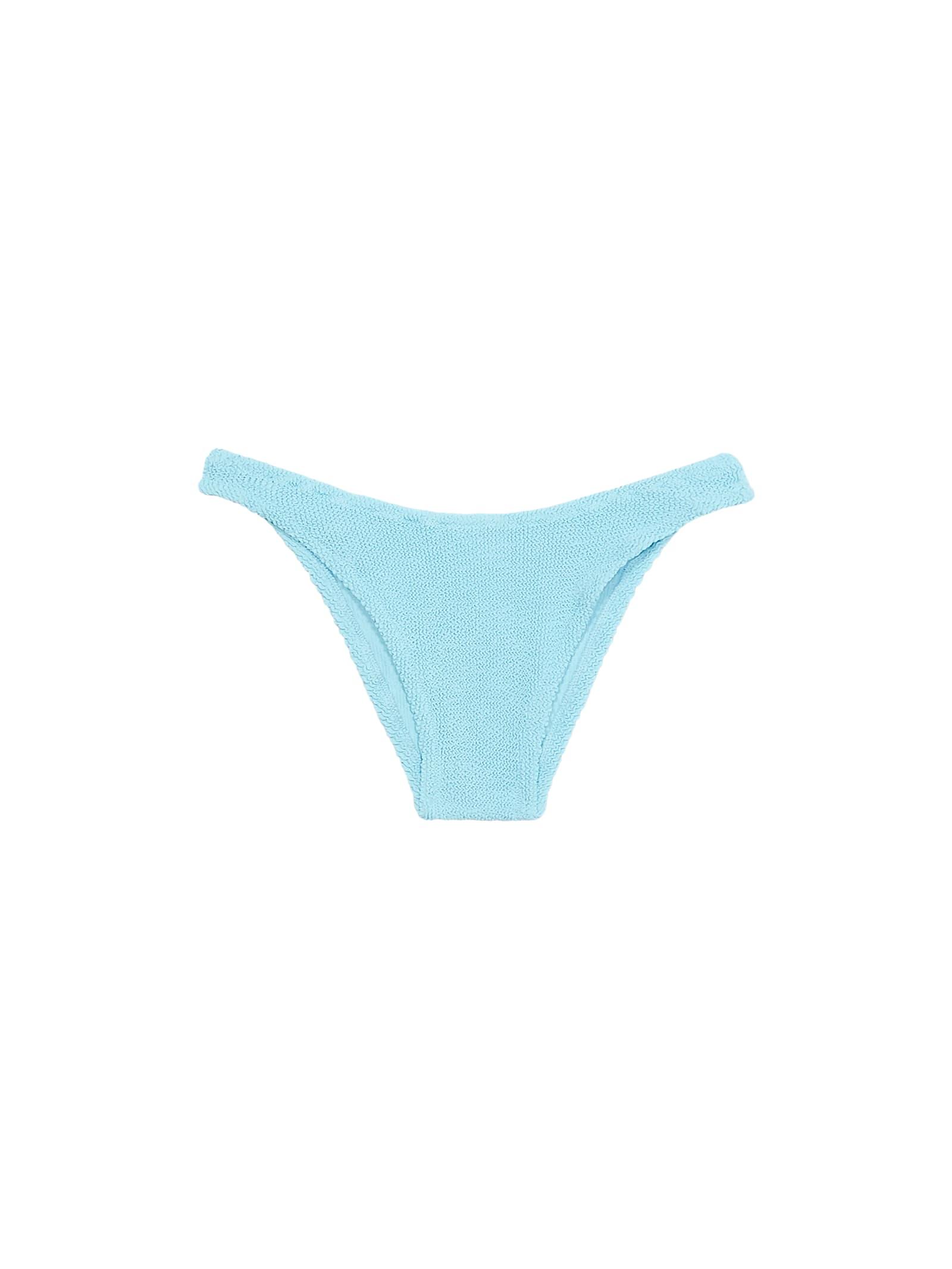 mc2 saint barth woman light blue classic crinkle swim briefs elise