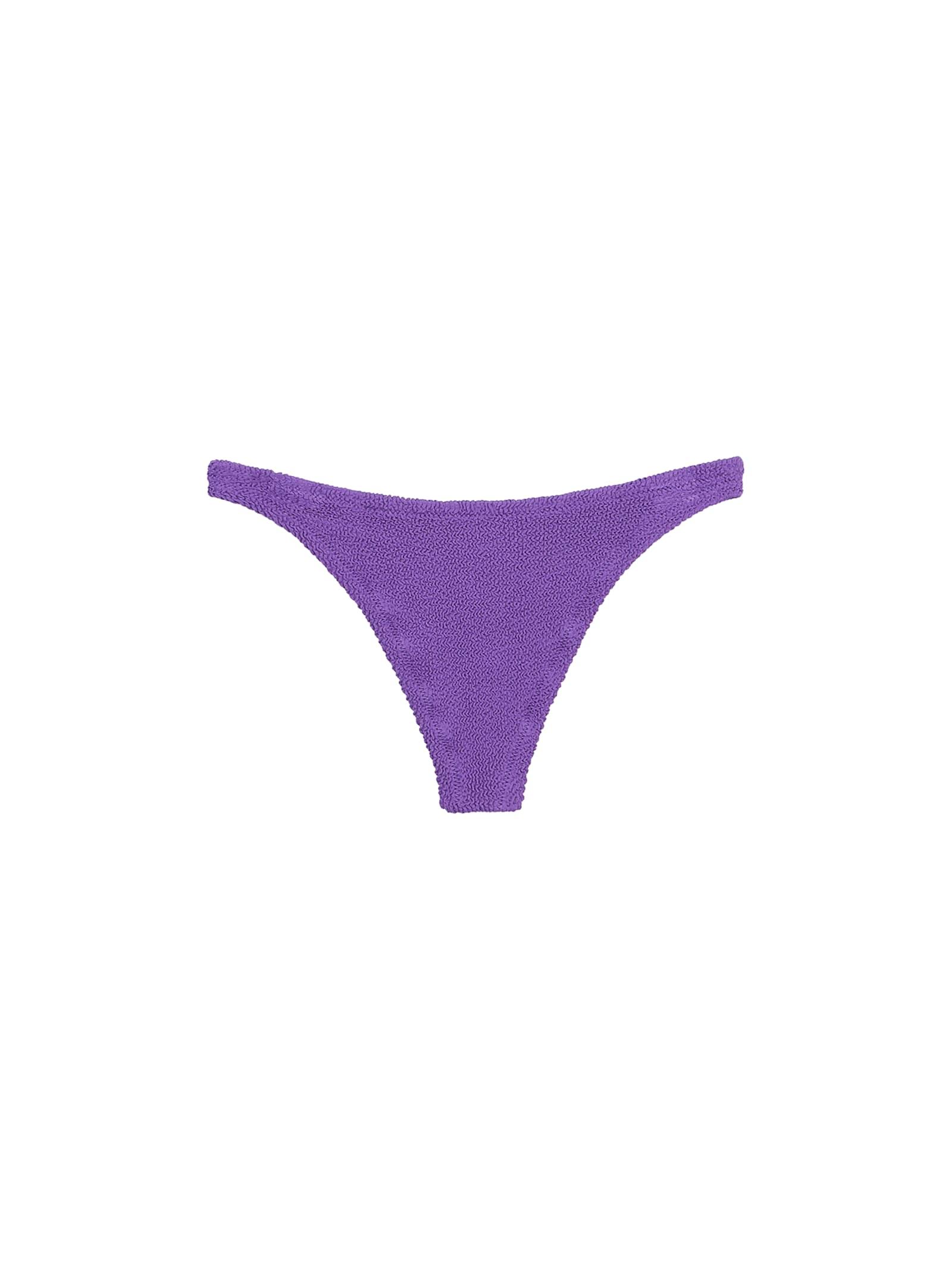 mc2 saint barth woman purple crinkle cheeky swim briefs naomi