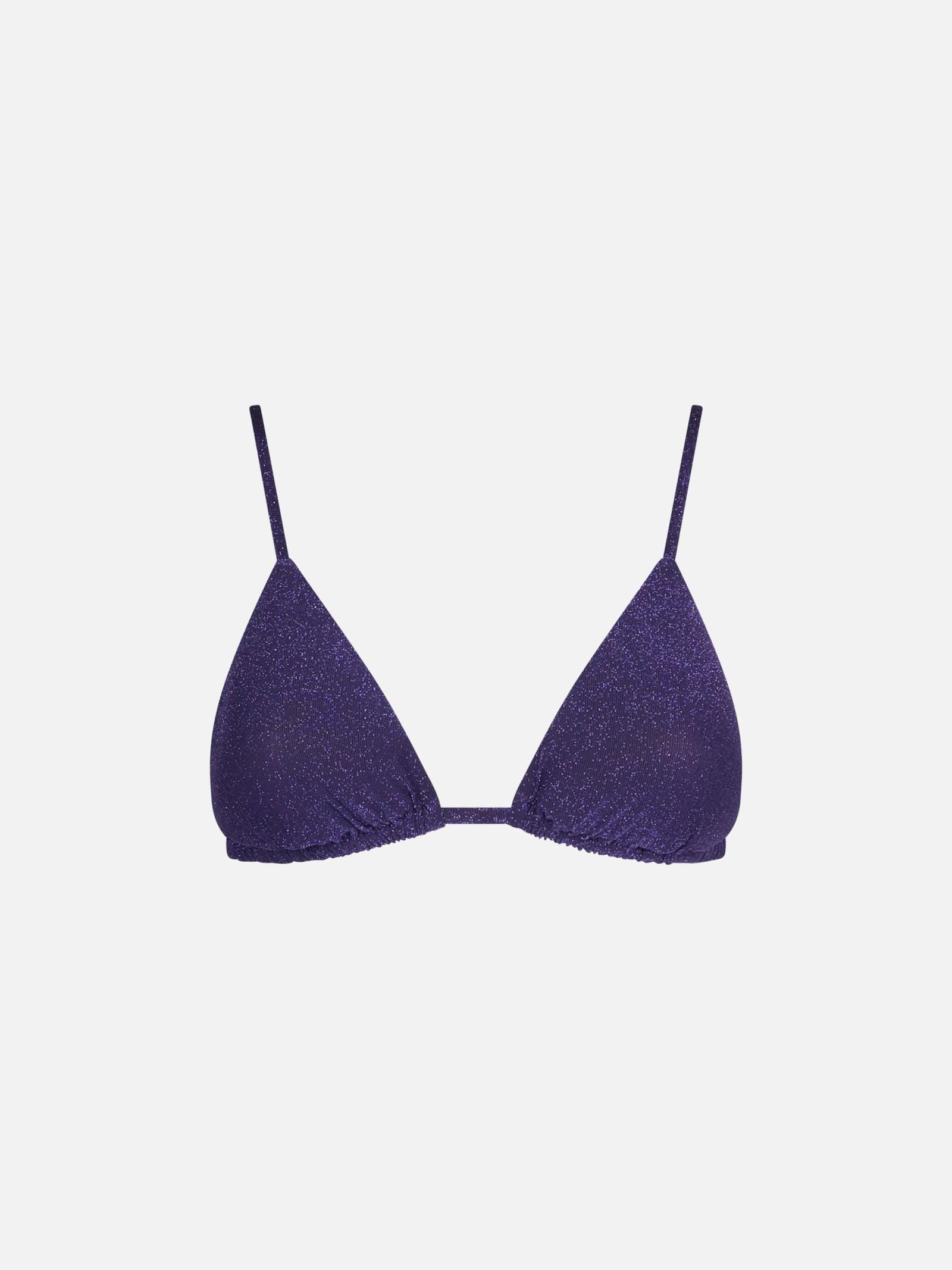 mc2 saint barth woman purple triangle top