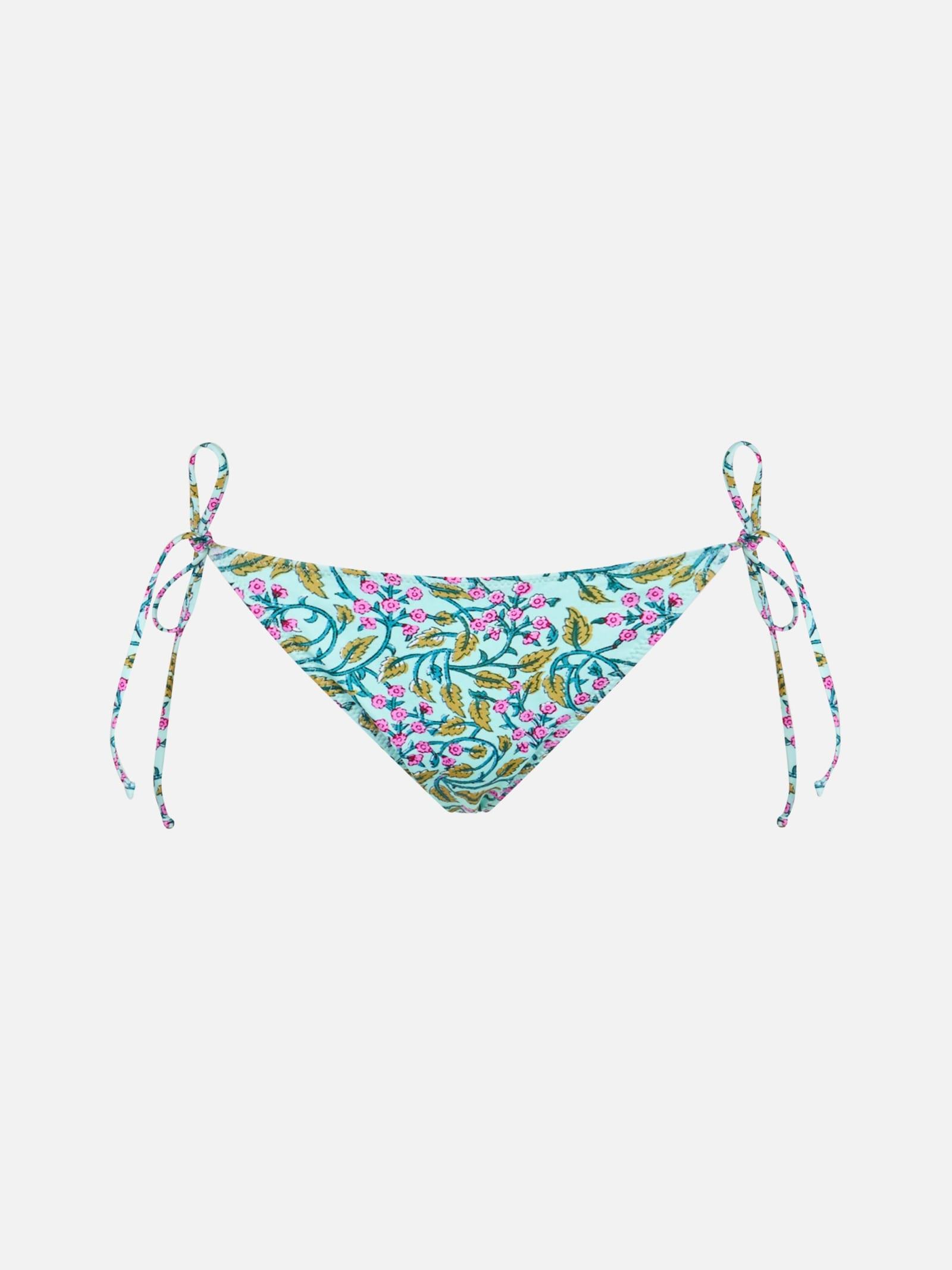 mc2 saint barth woman radical flower classic swim briefs marielle