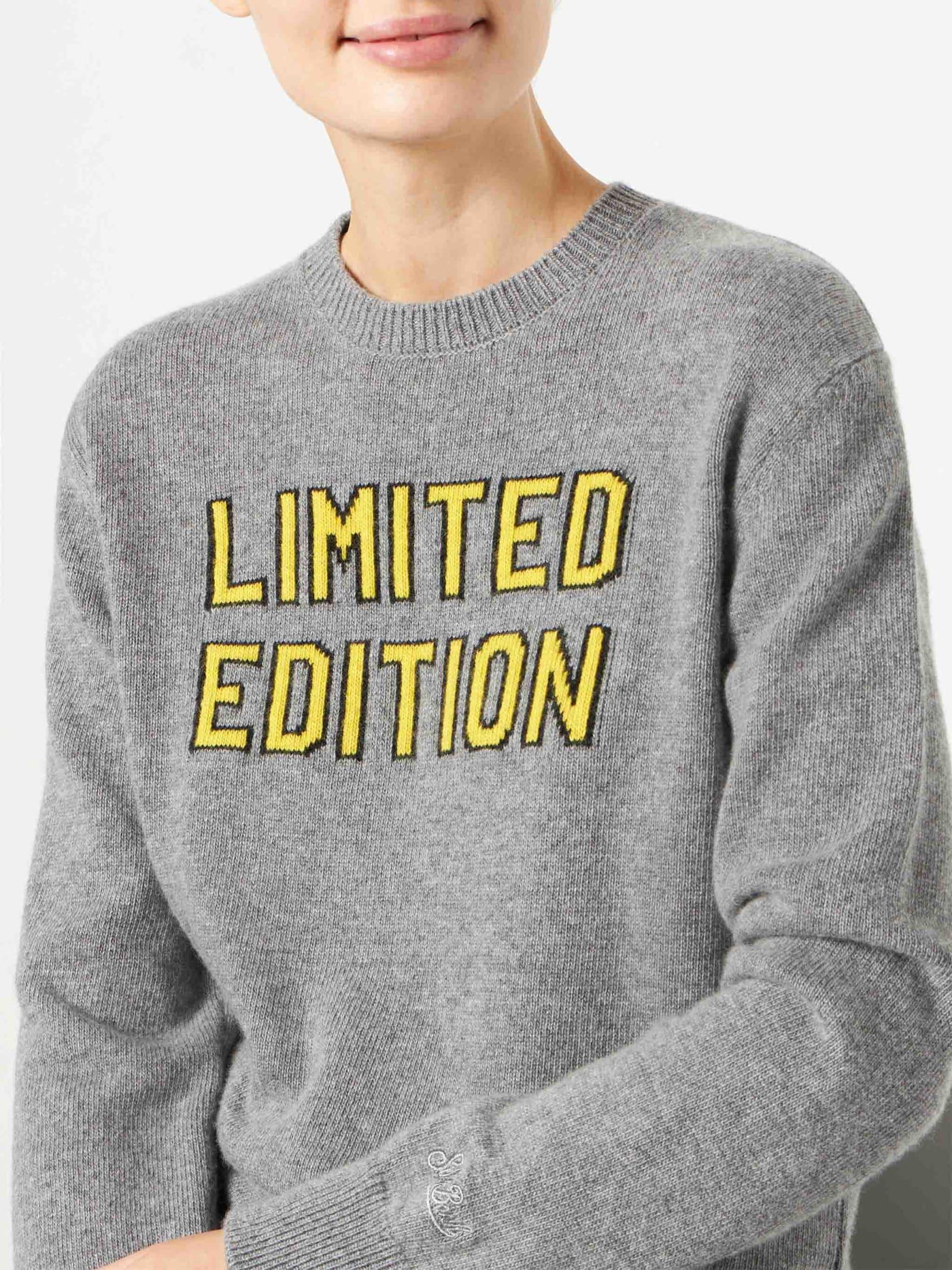 mc2 saint barth woman sweater with limited edition lettering