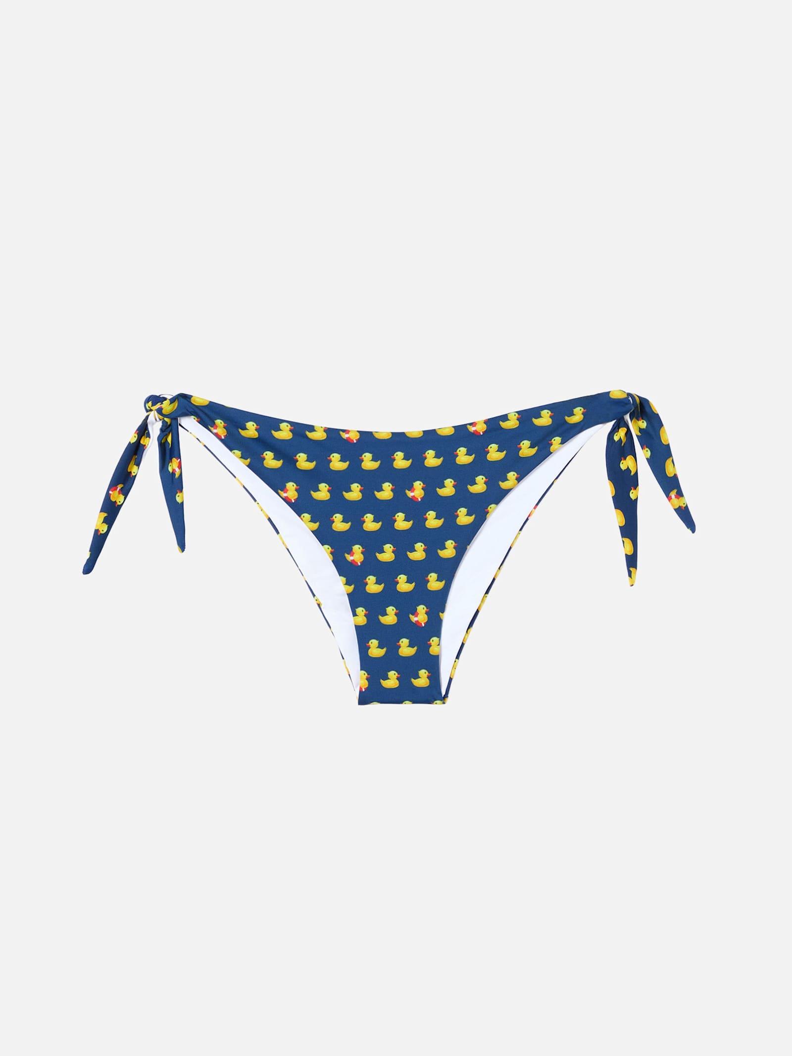 mc2 saint barth woman swim briefs with ducky print