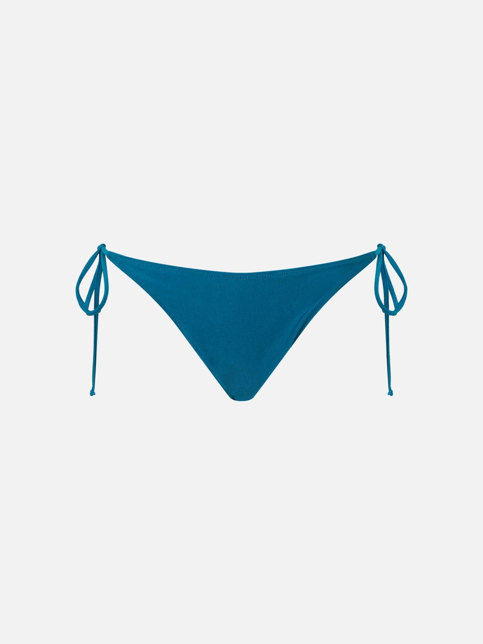 mc2 saint barth woman teal green swim briefs
