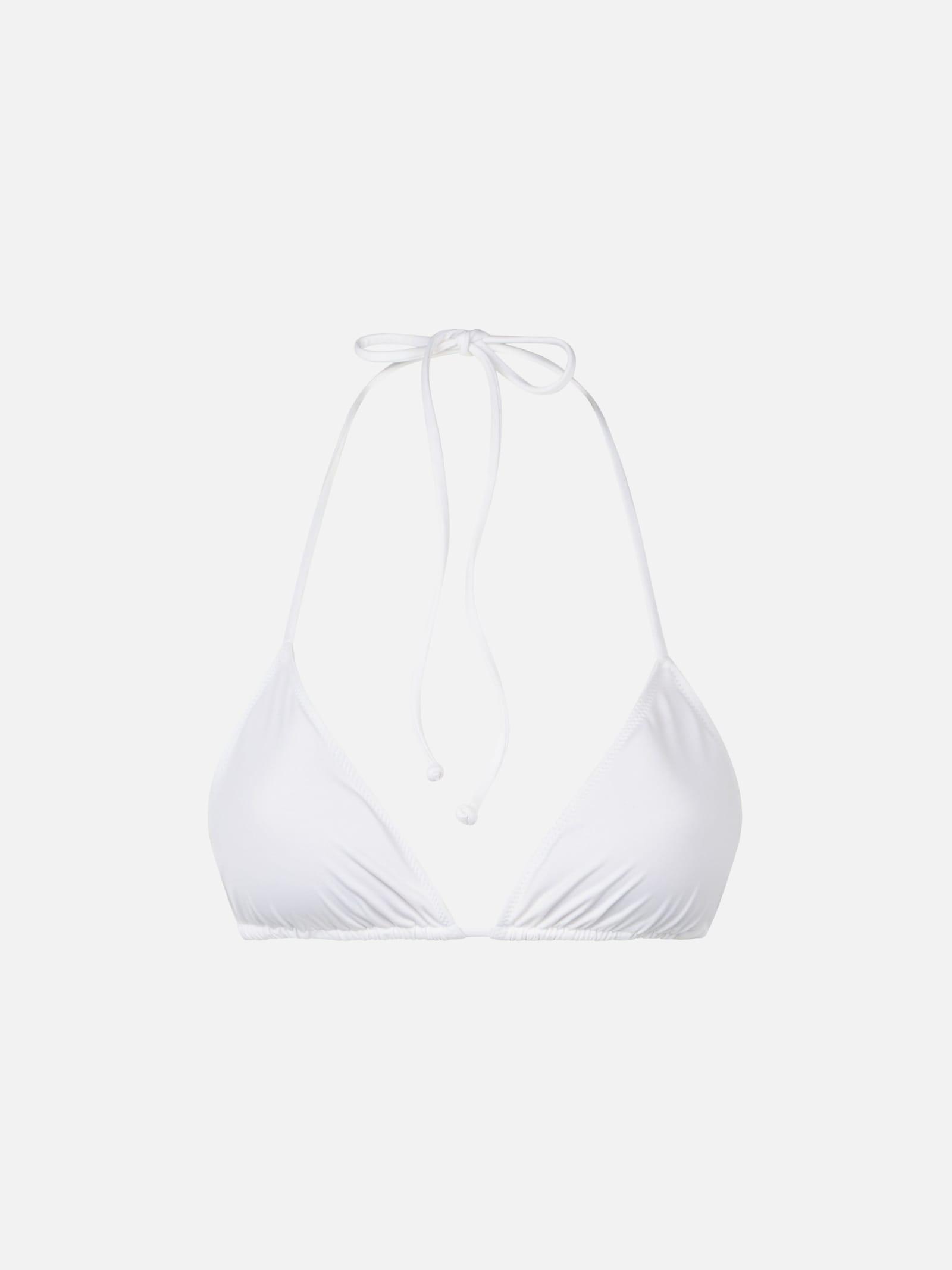 mc2 saint barth woman white triangle top