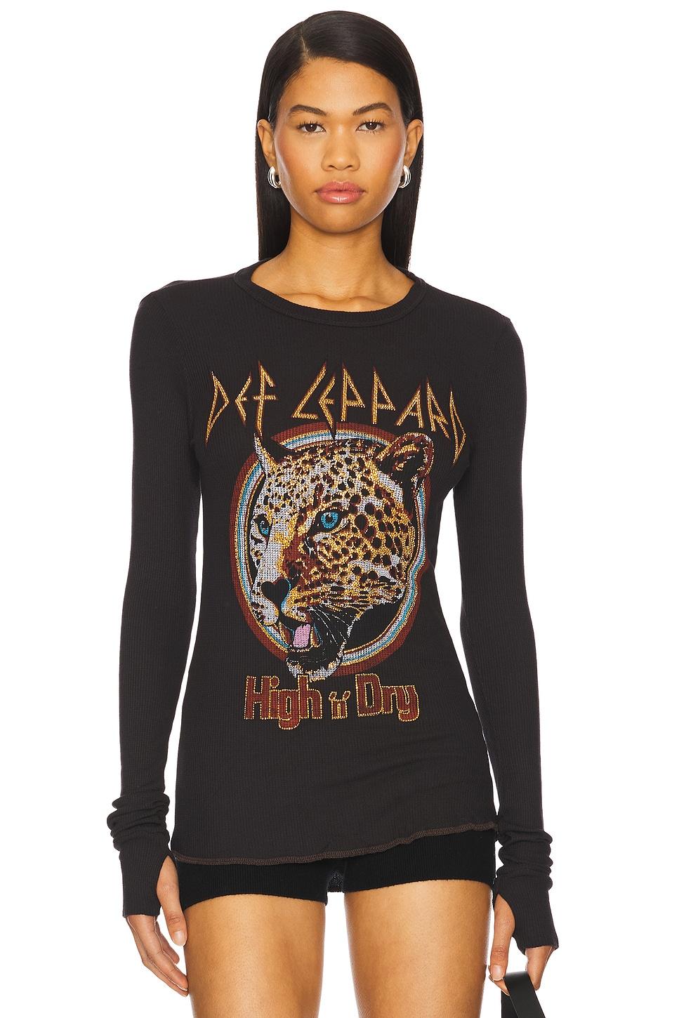 mckinley def leppard high & dry thermal top
