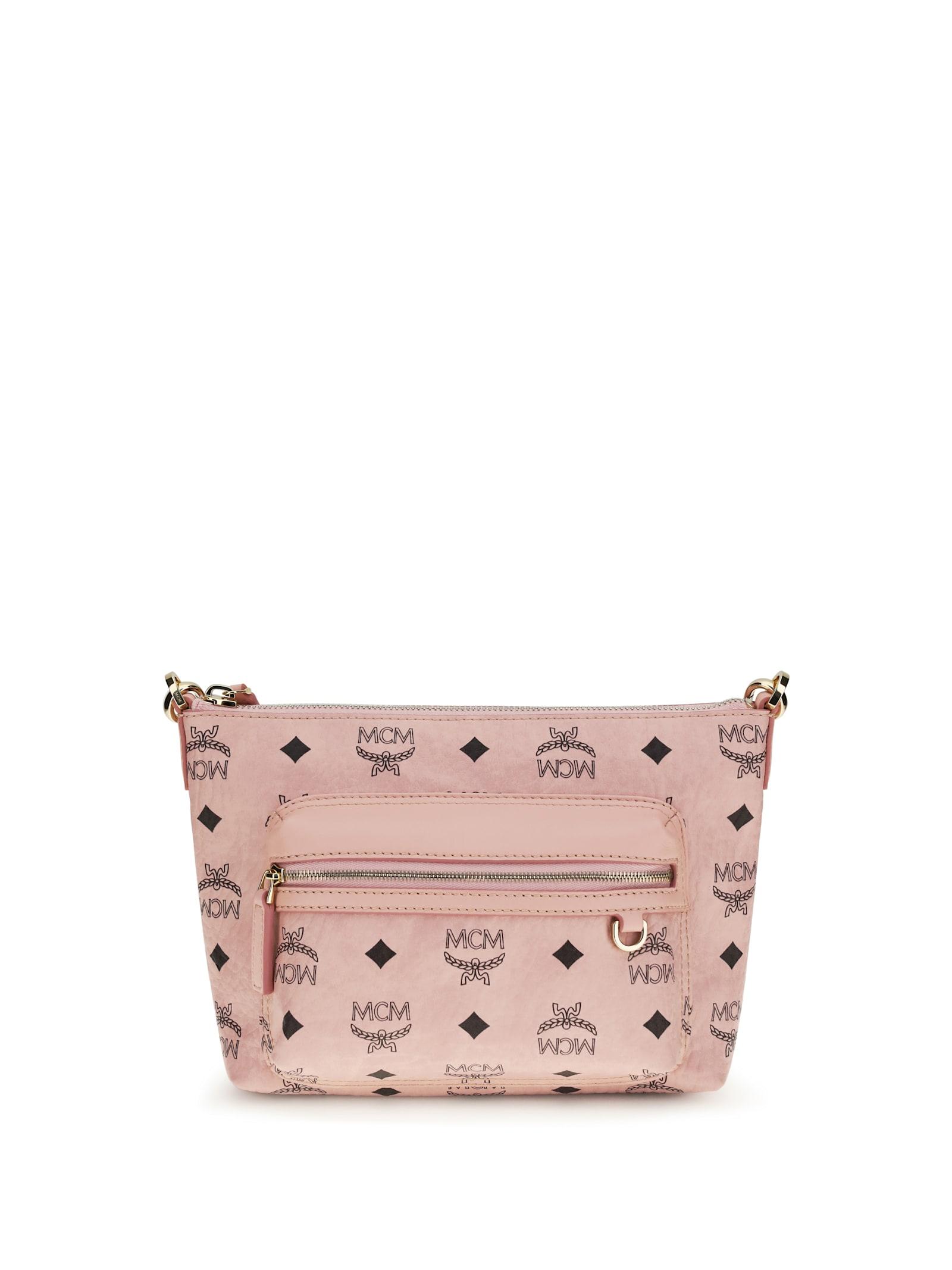 mcm aren crossbody bag