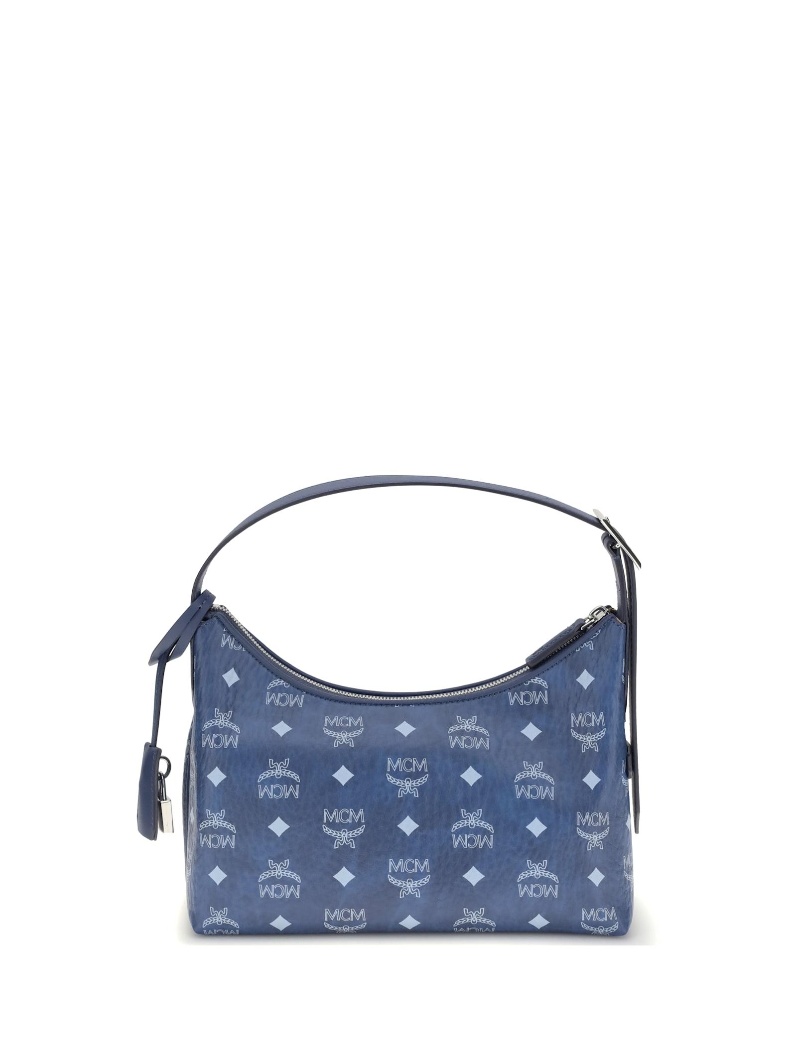 mcm aren hobo shoulder bag