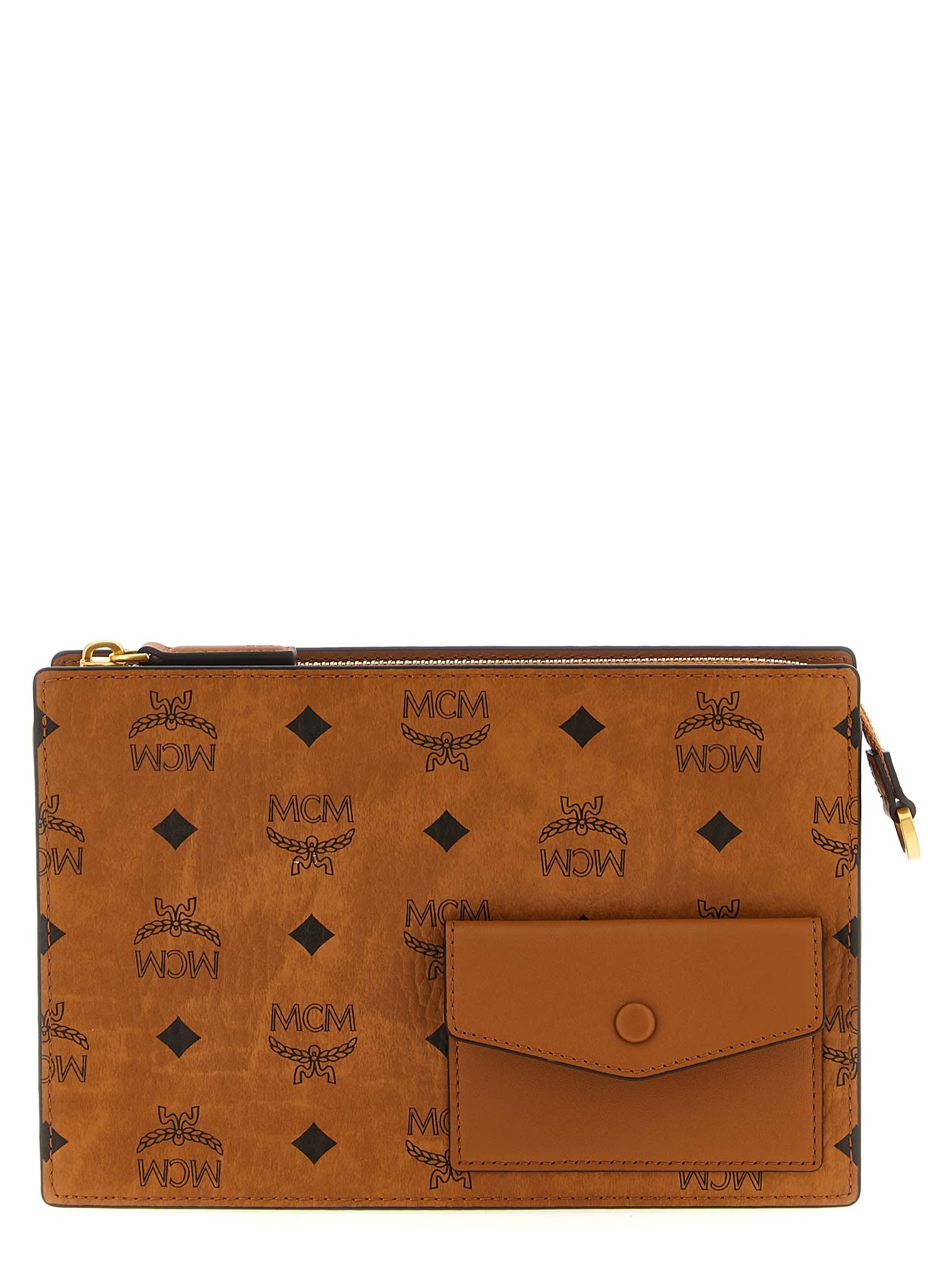 mcm aren small crossbody bag
