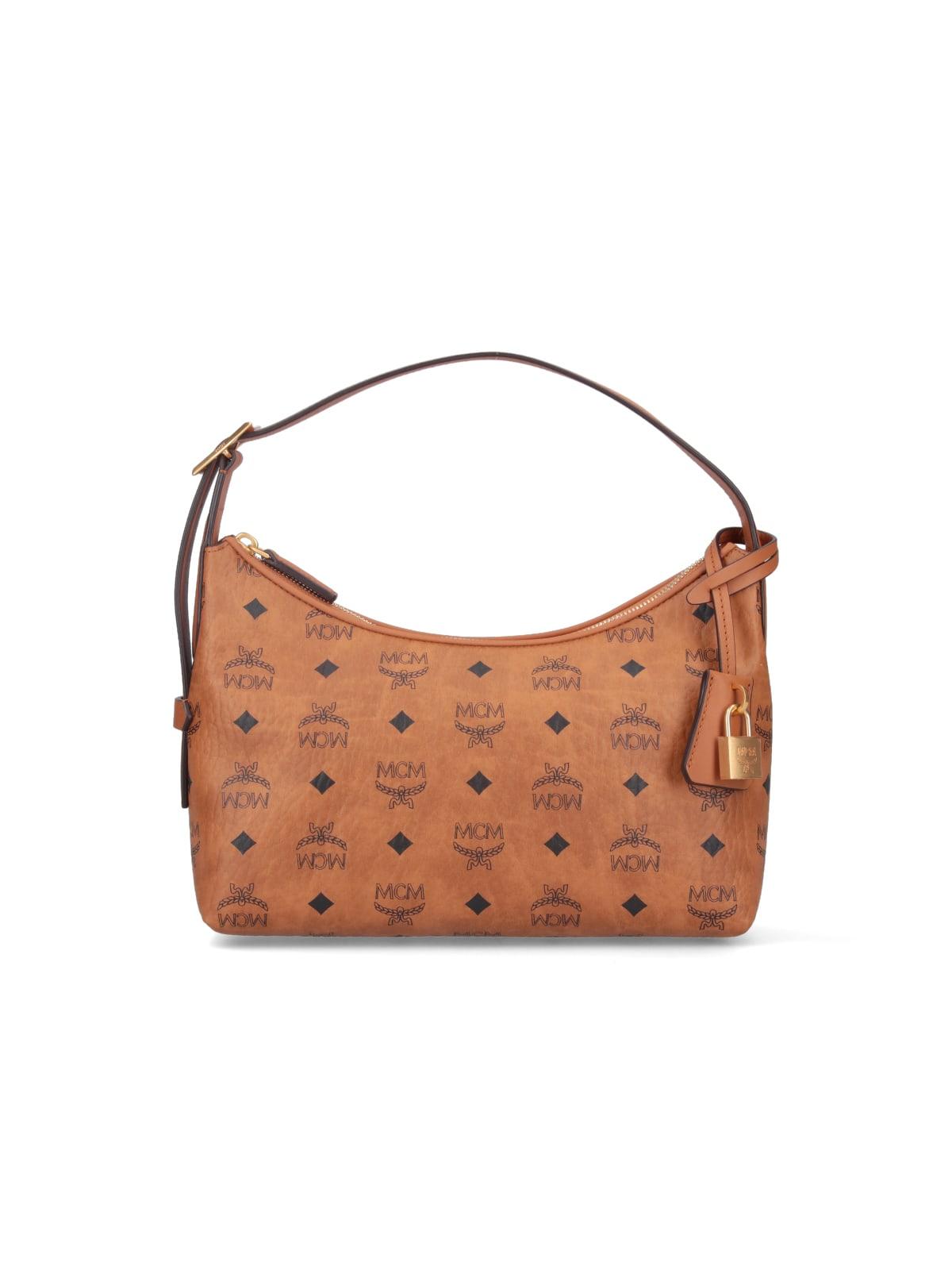 mcm arena hobo handbag