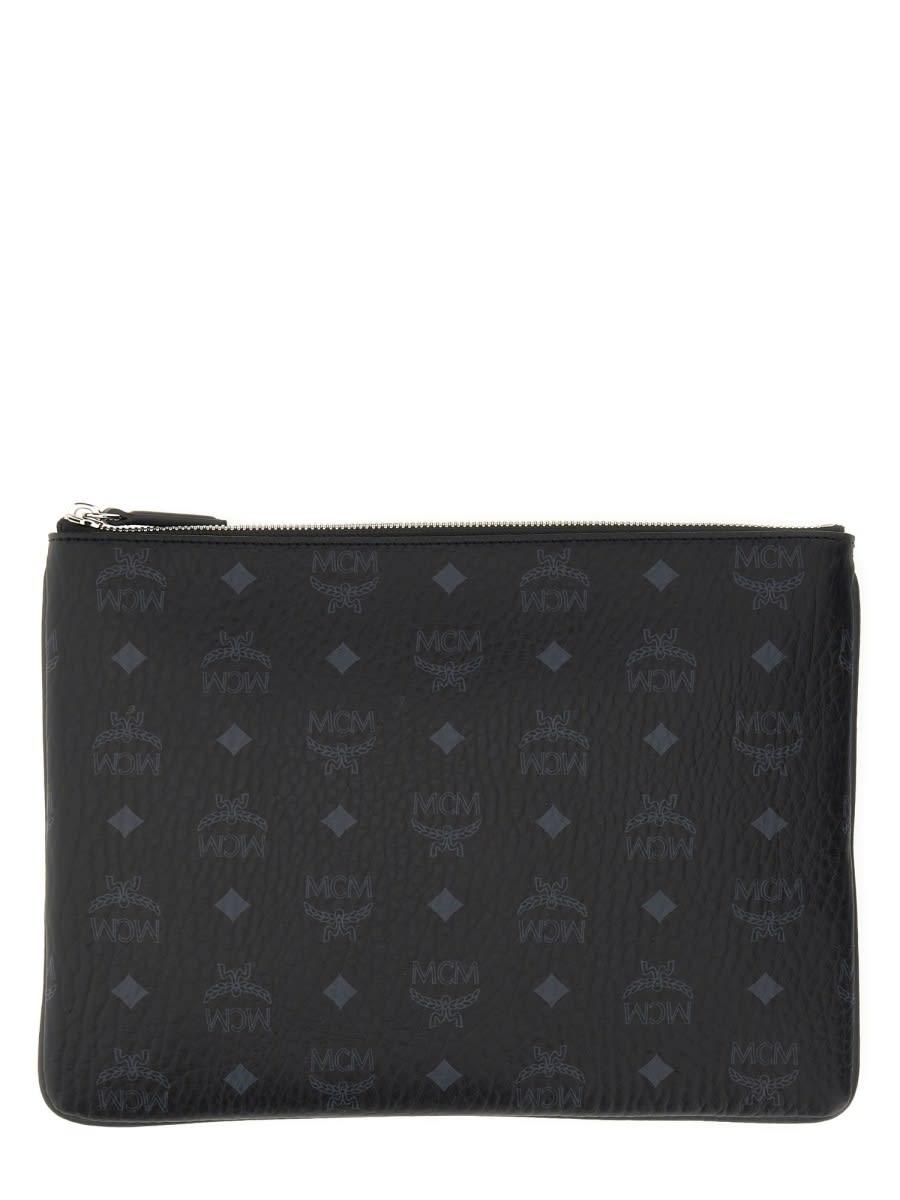 mcm clutch in visetos original
