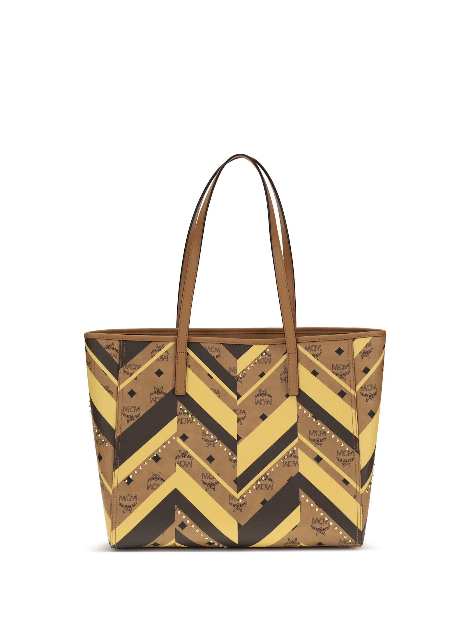 mcm large toni shoulder bag