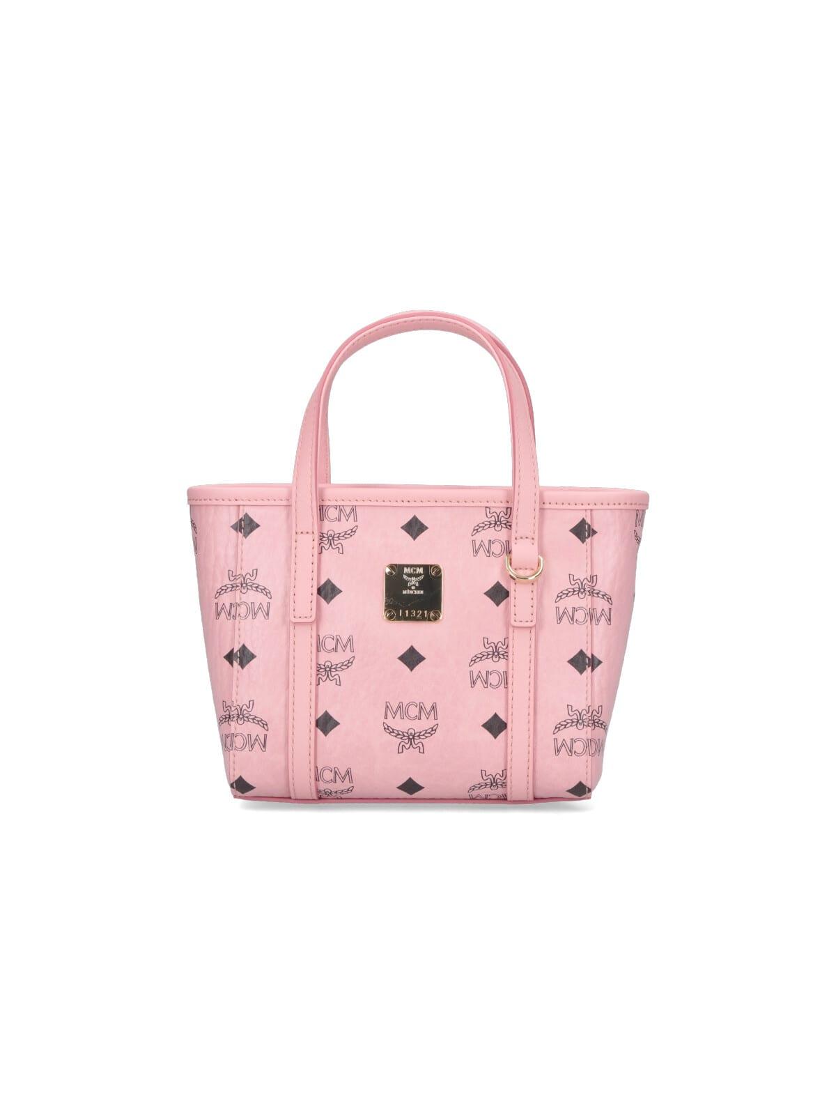 mcm mini tote bag toni top-zip