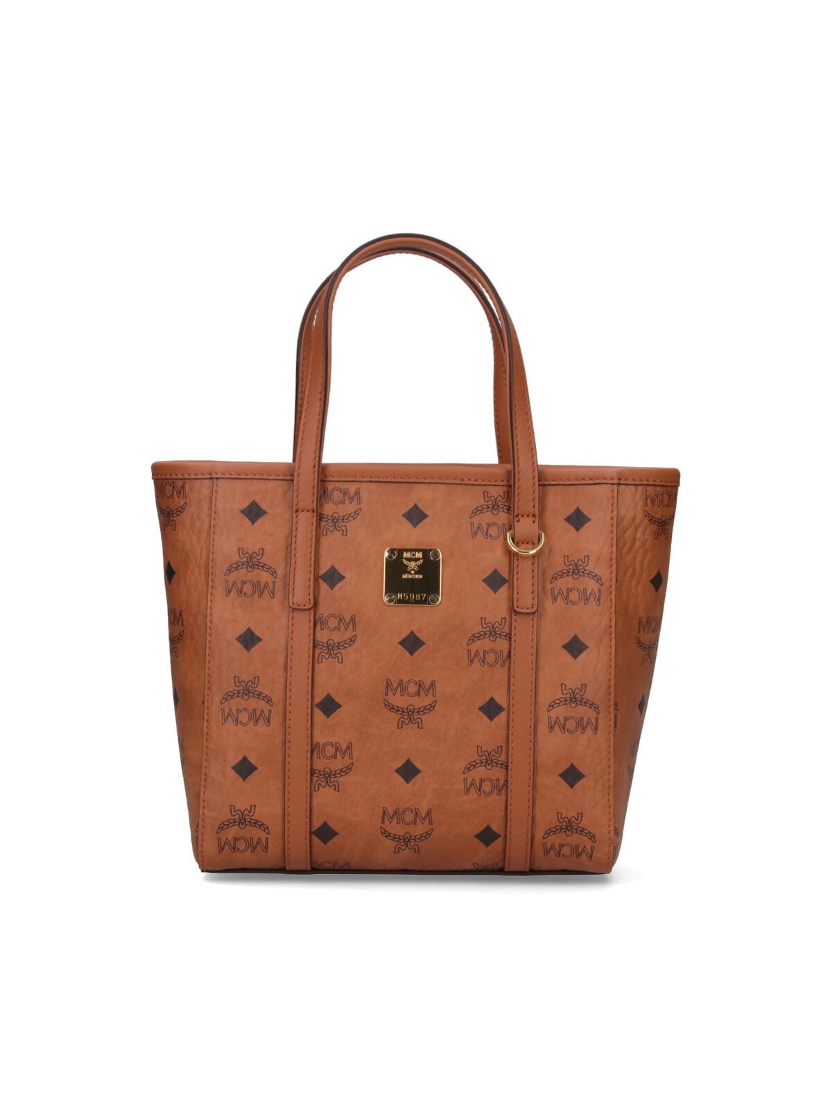 mcm small tote bag "toni top-zip"