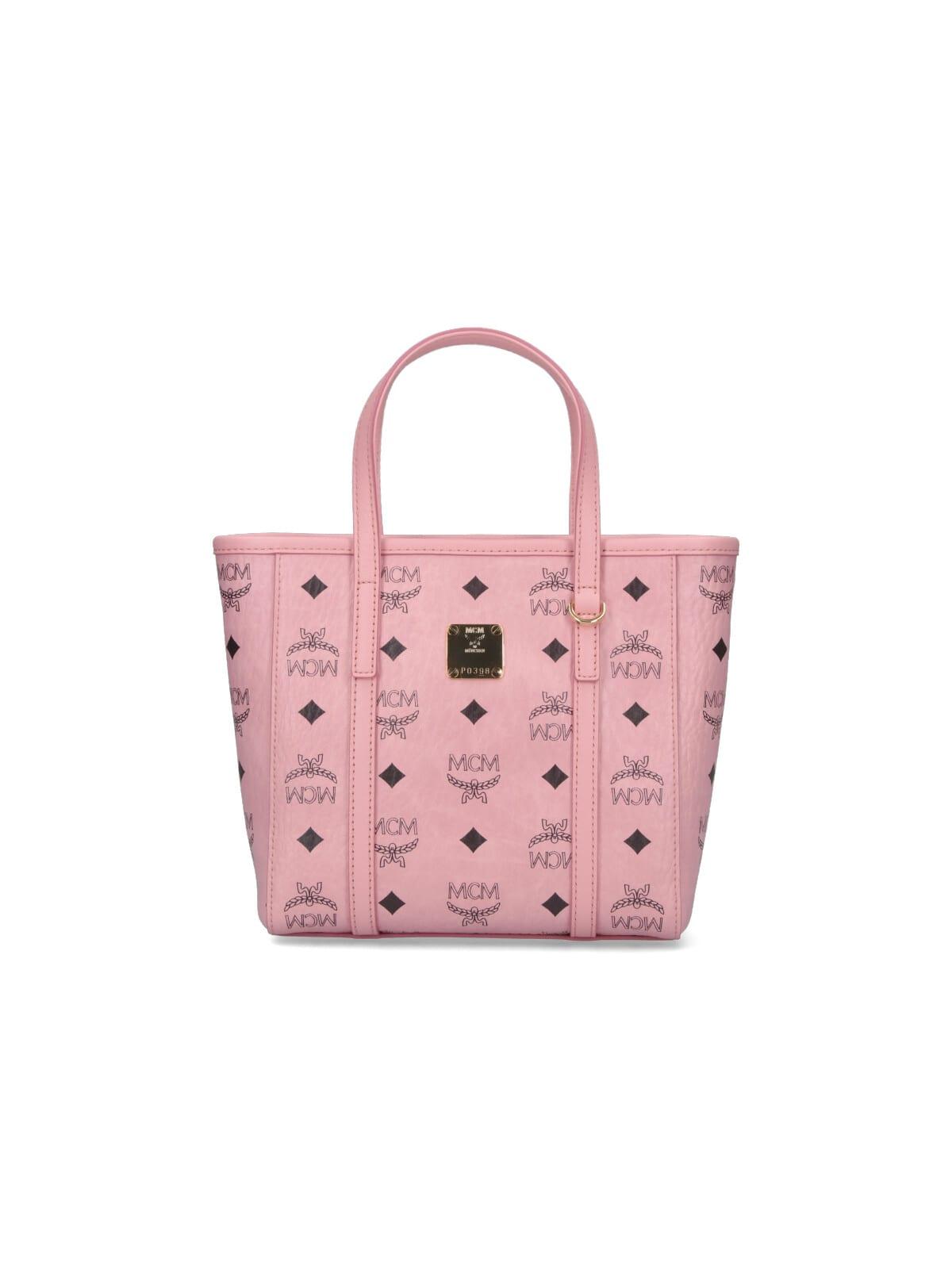 mcm toni shopper small tote bag