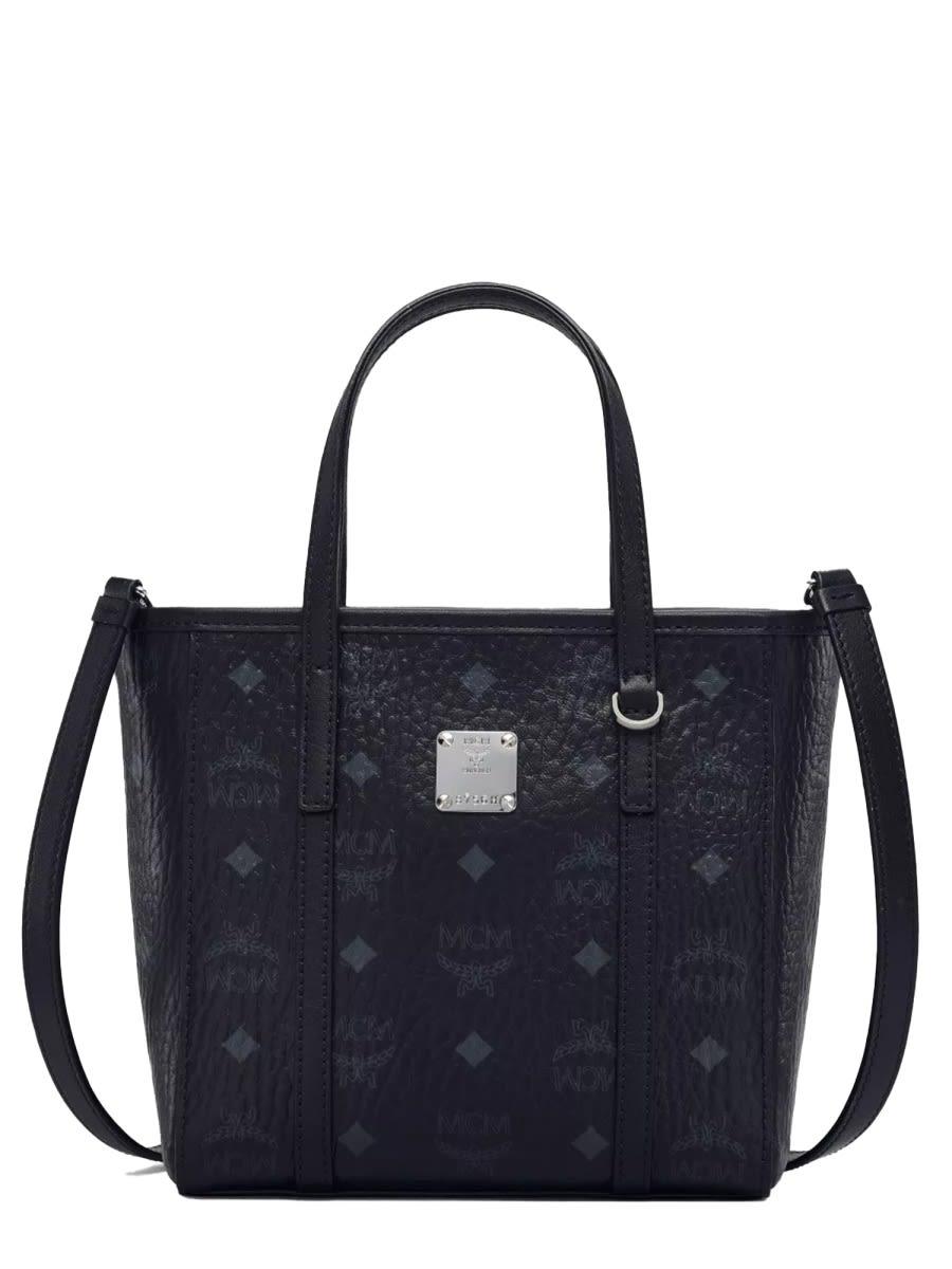 mcm toni top-zip mini tote