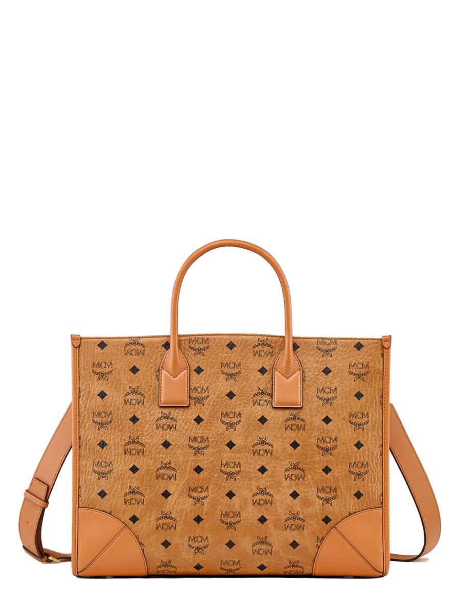 mcm tote münchen large