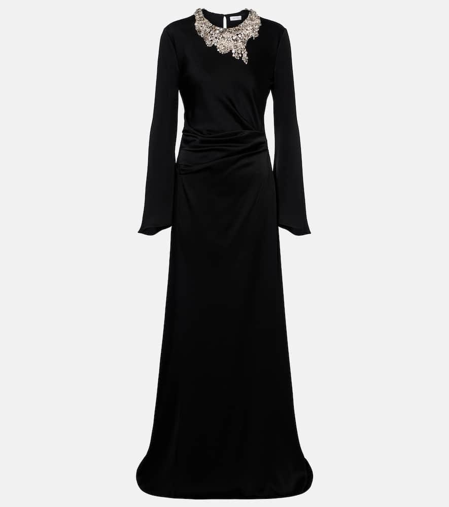 mcqueen embellished gown