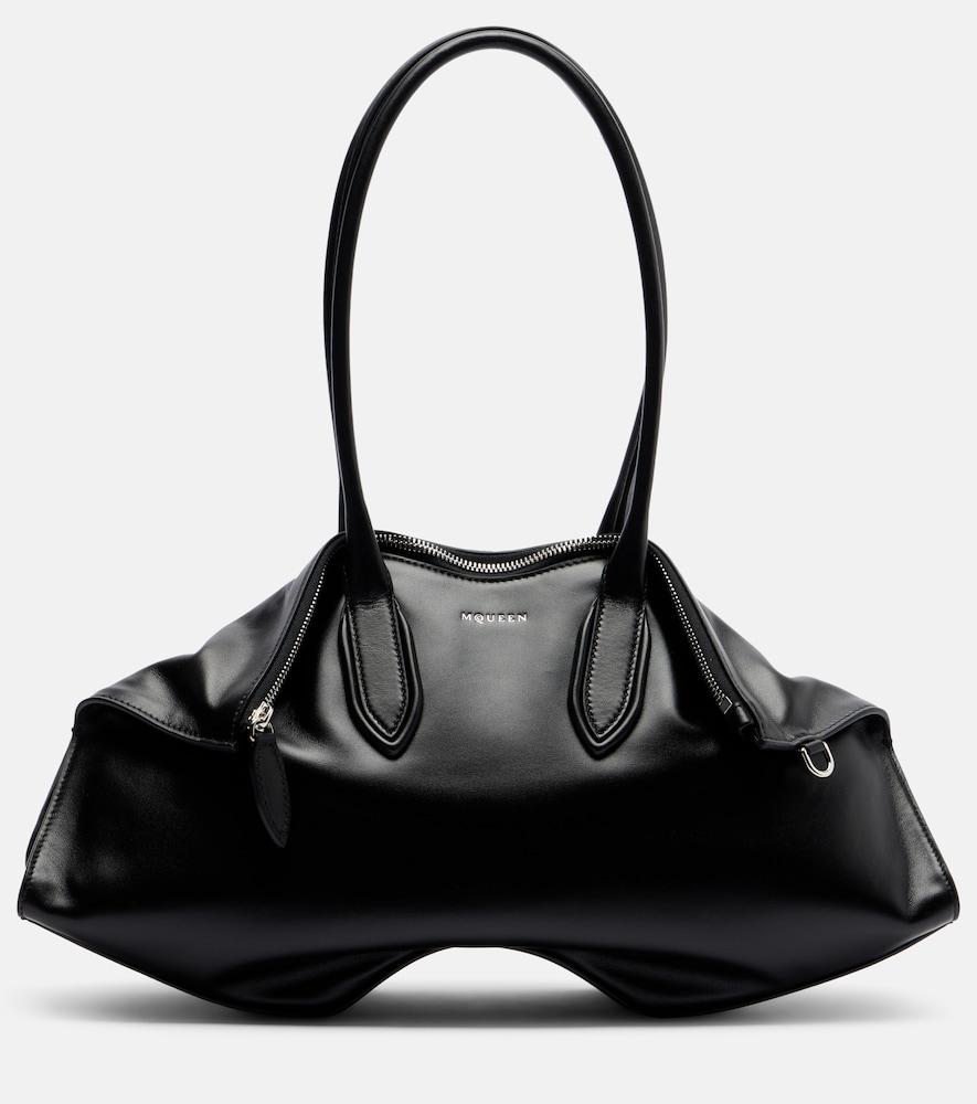 mcqueen manta medium leather tote bag