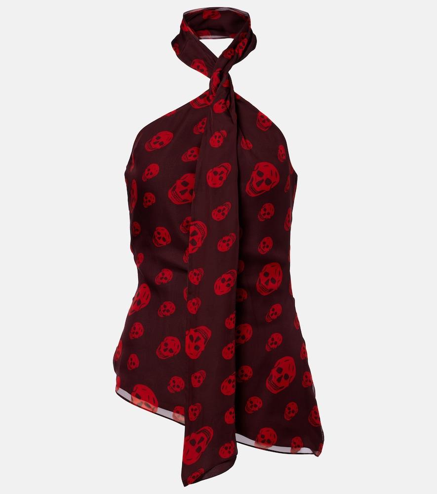 mcqueen skull scarf