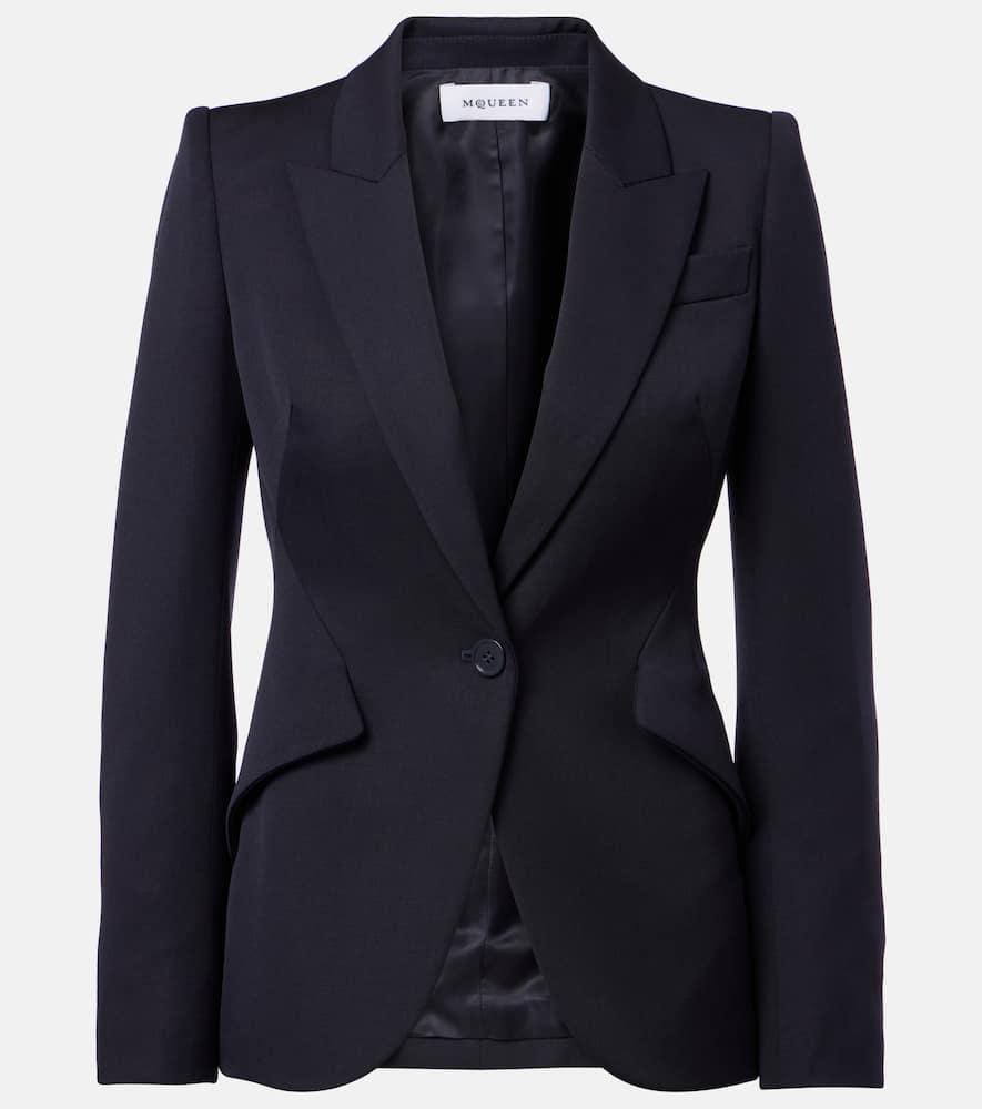 mcqueen wool blazer