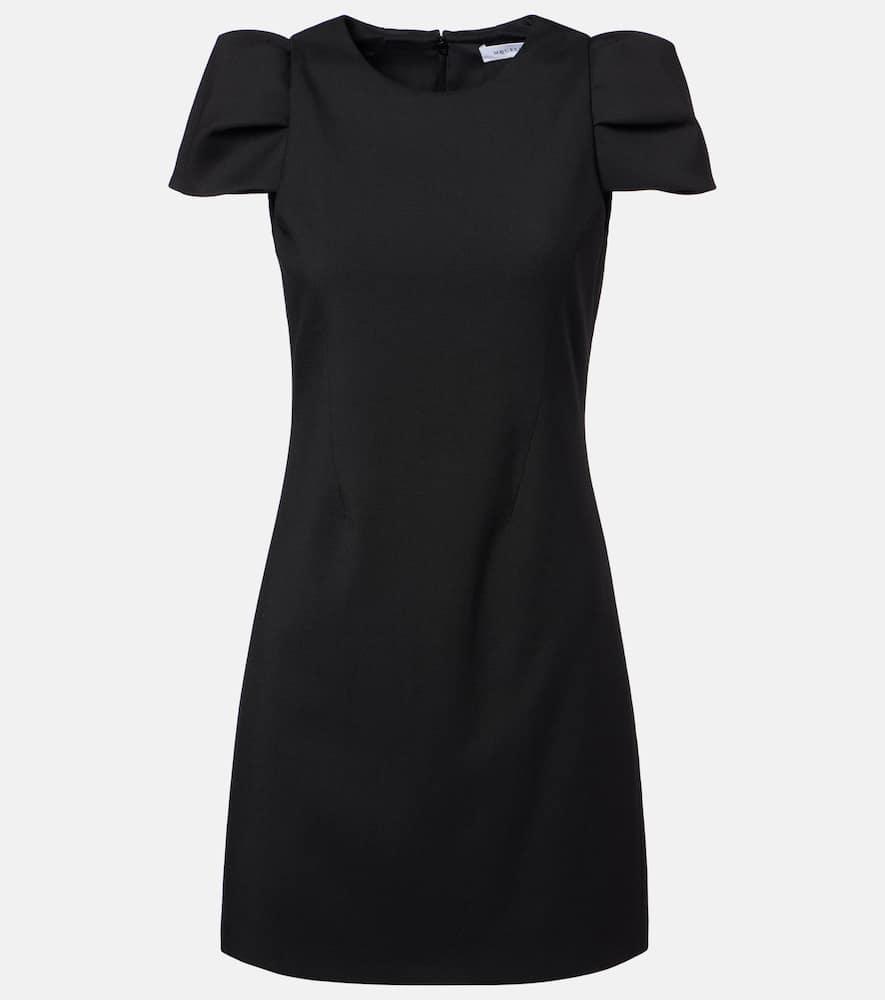 mcqueen wool minidress