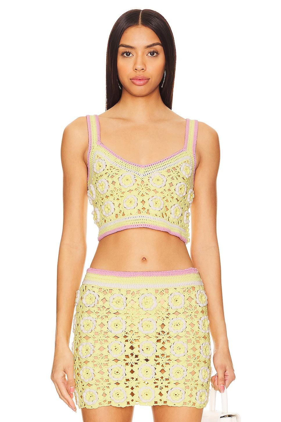 meadow crochet top
