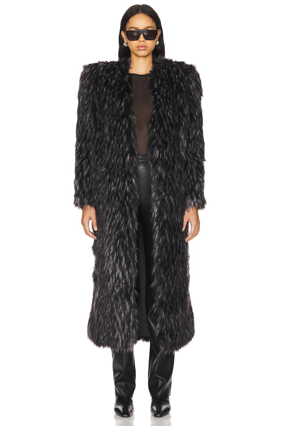mechanical dolls faux fur coat