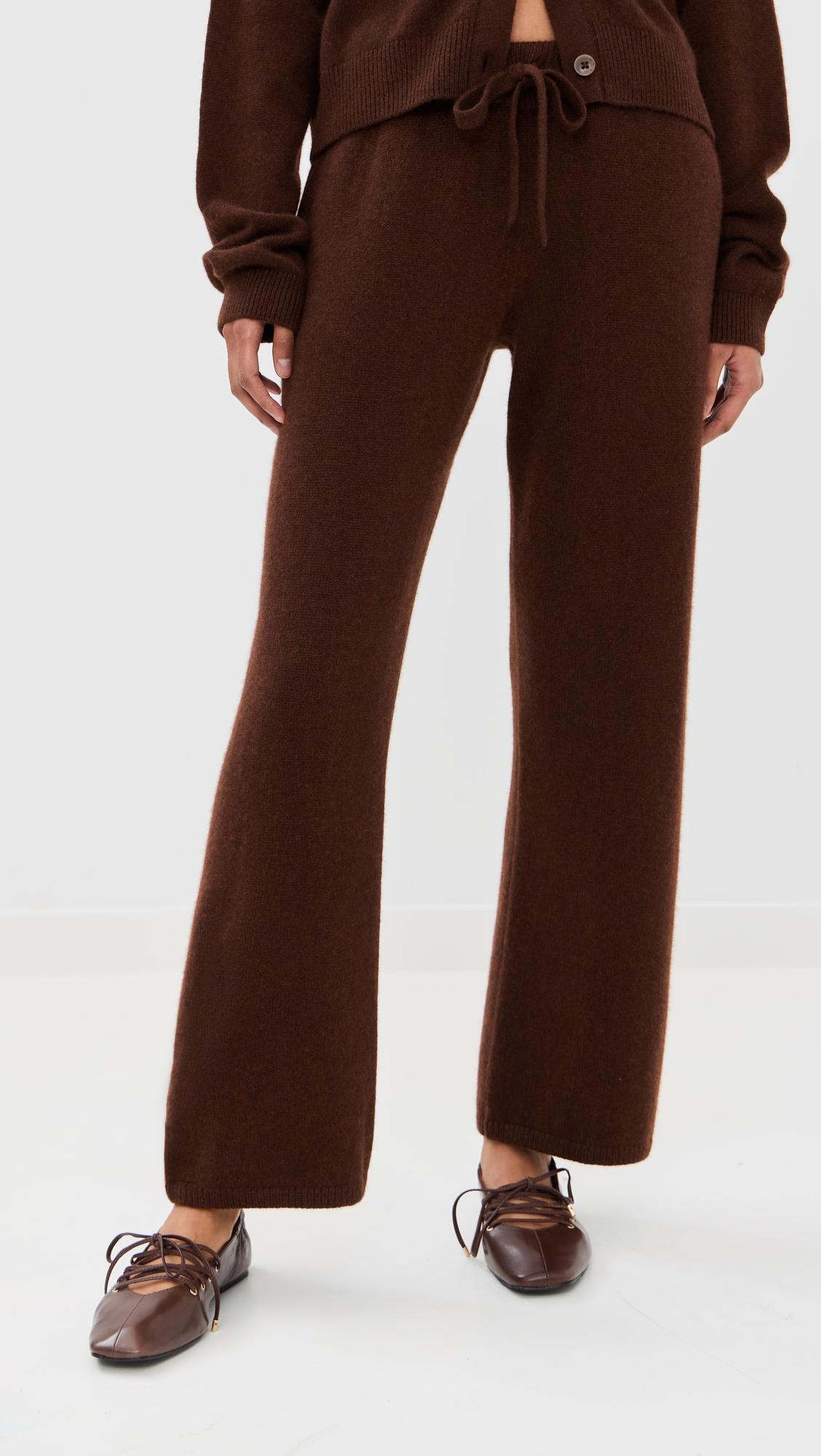 med lounge cashmere pants