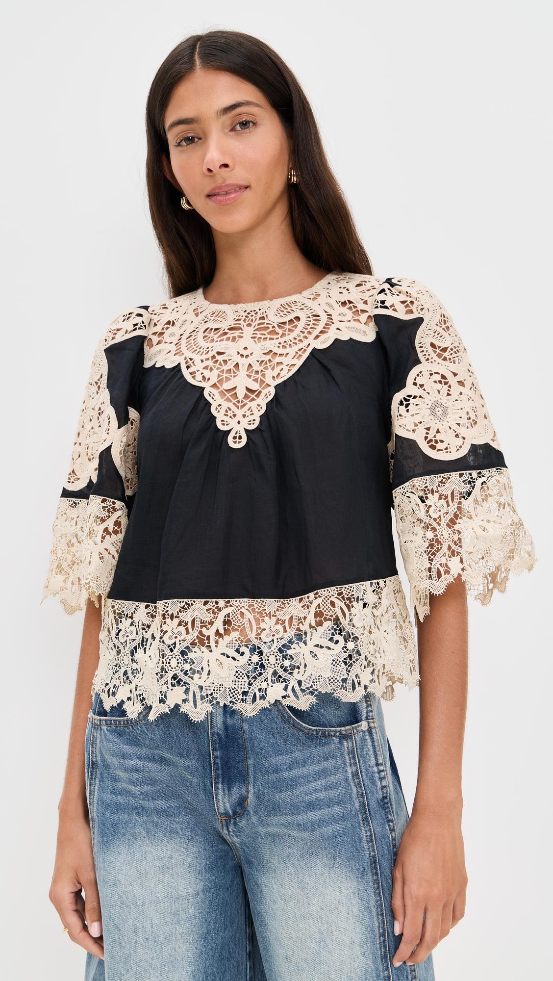 medina lace top