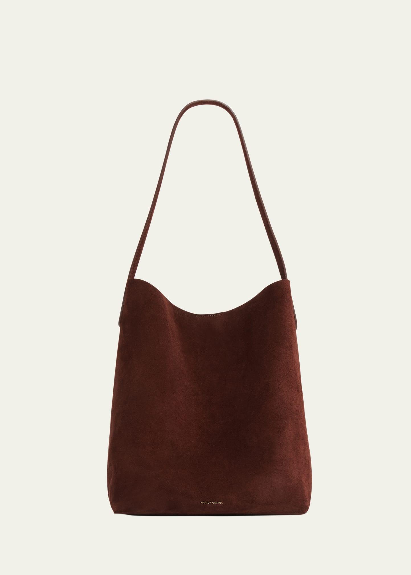 medium everyday suede tote bag
