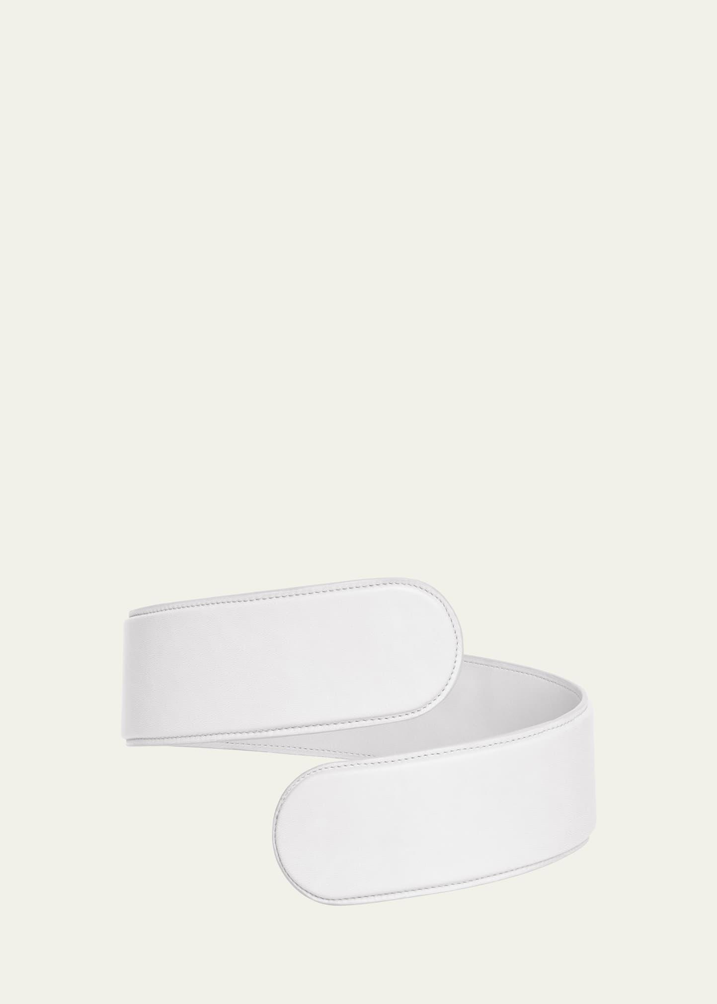 medium flex twist leather belt