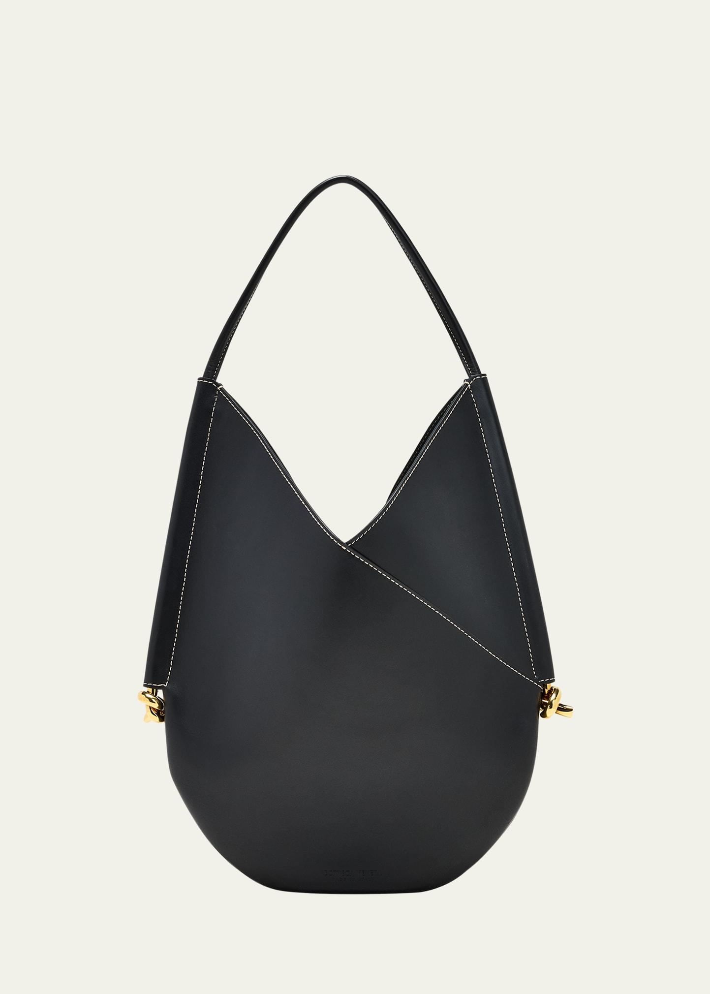 medium solstice leather shoulder bag