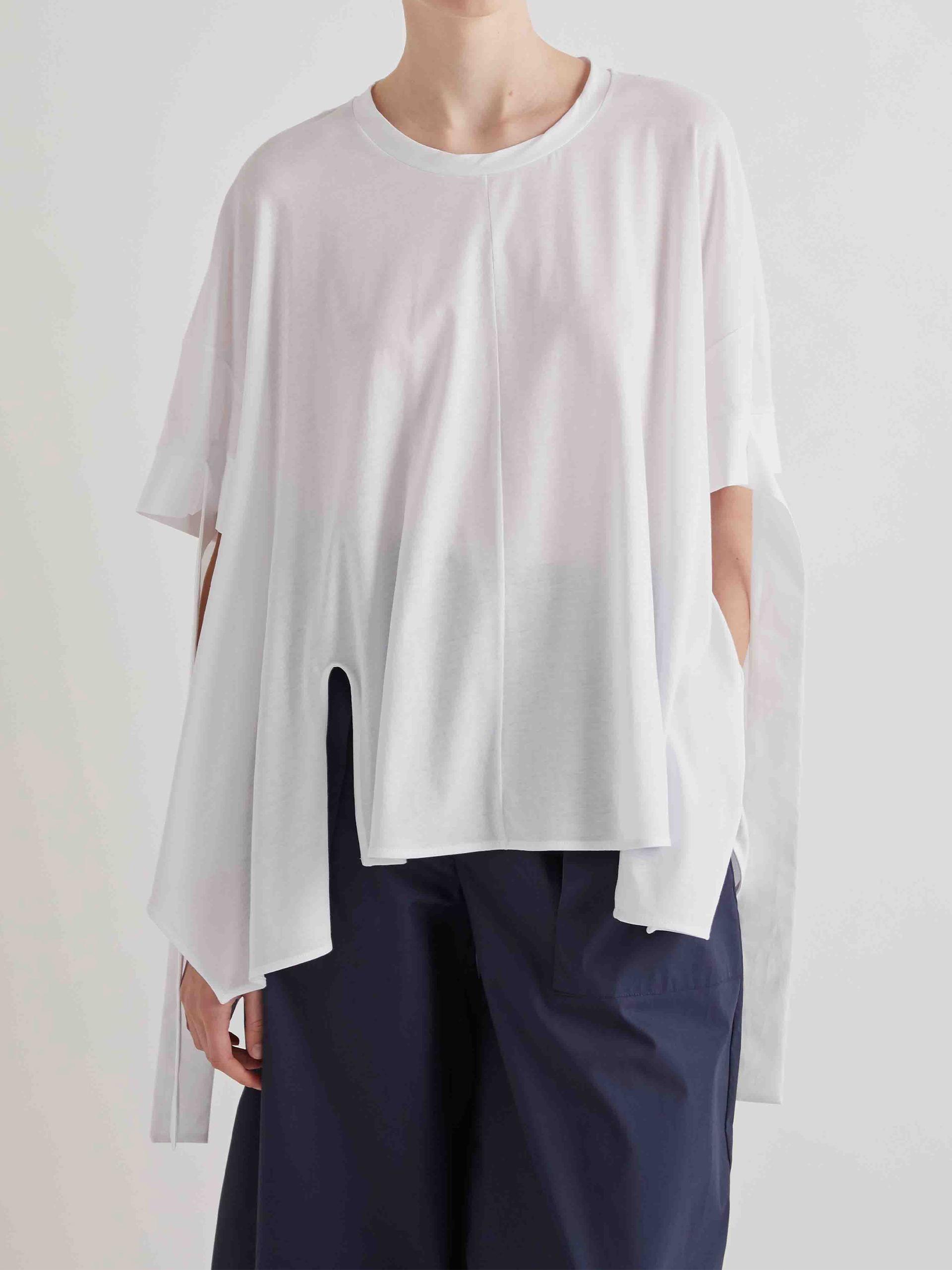 meimeij tshirt oversize white t-shirt - women