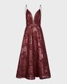 melancholic bliss faux-leather backless ankle dress