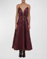 melancholic bliss faux-leather backless ankle dress