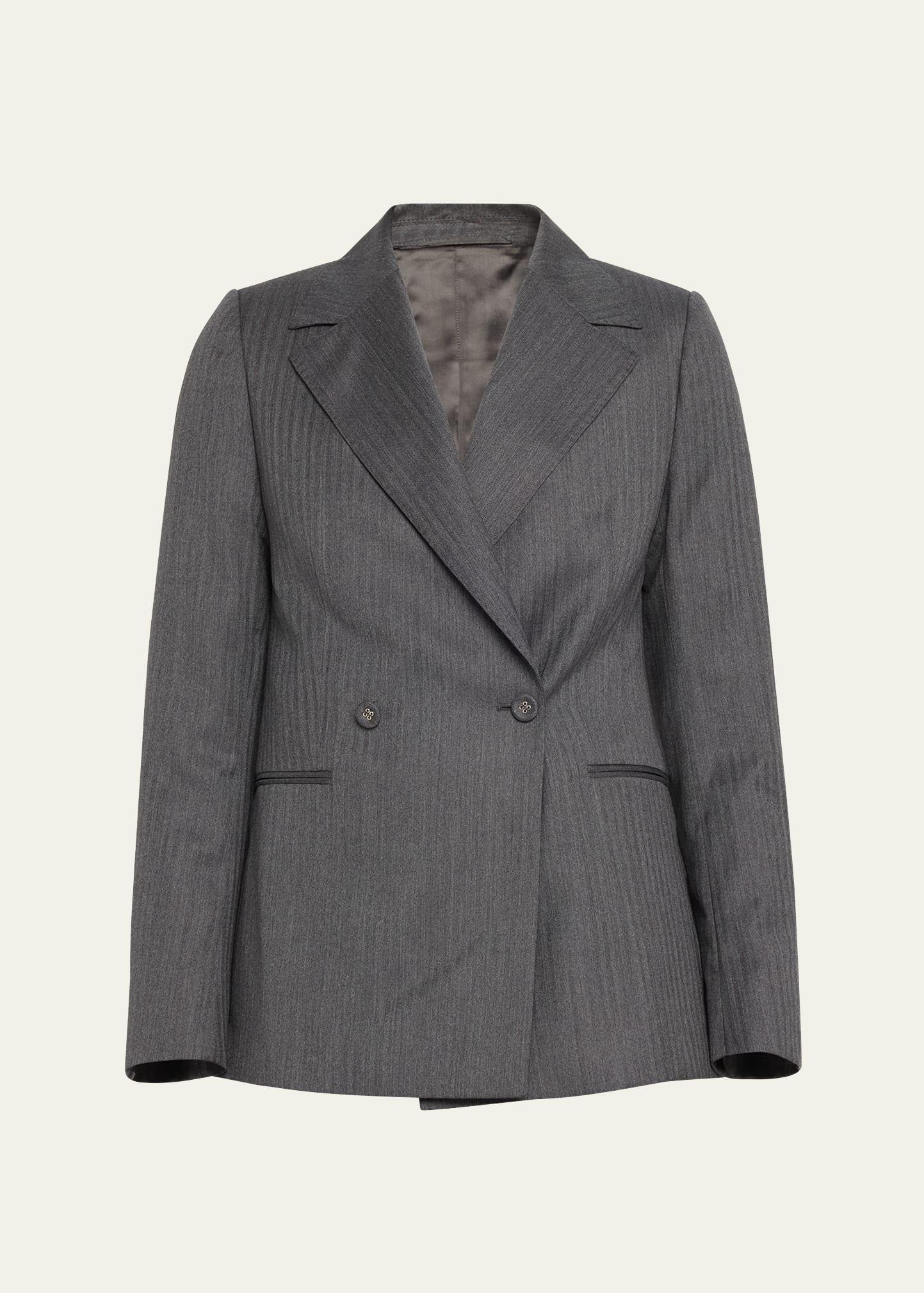 melania herringbone jacket
